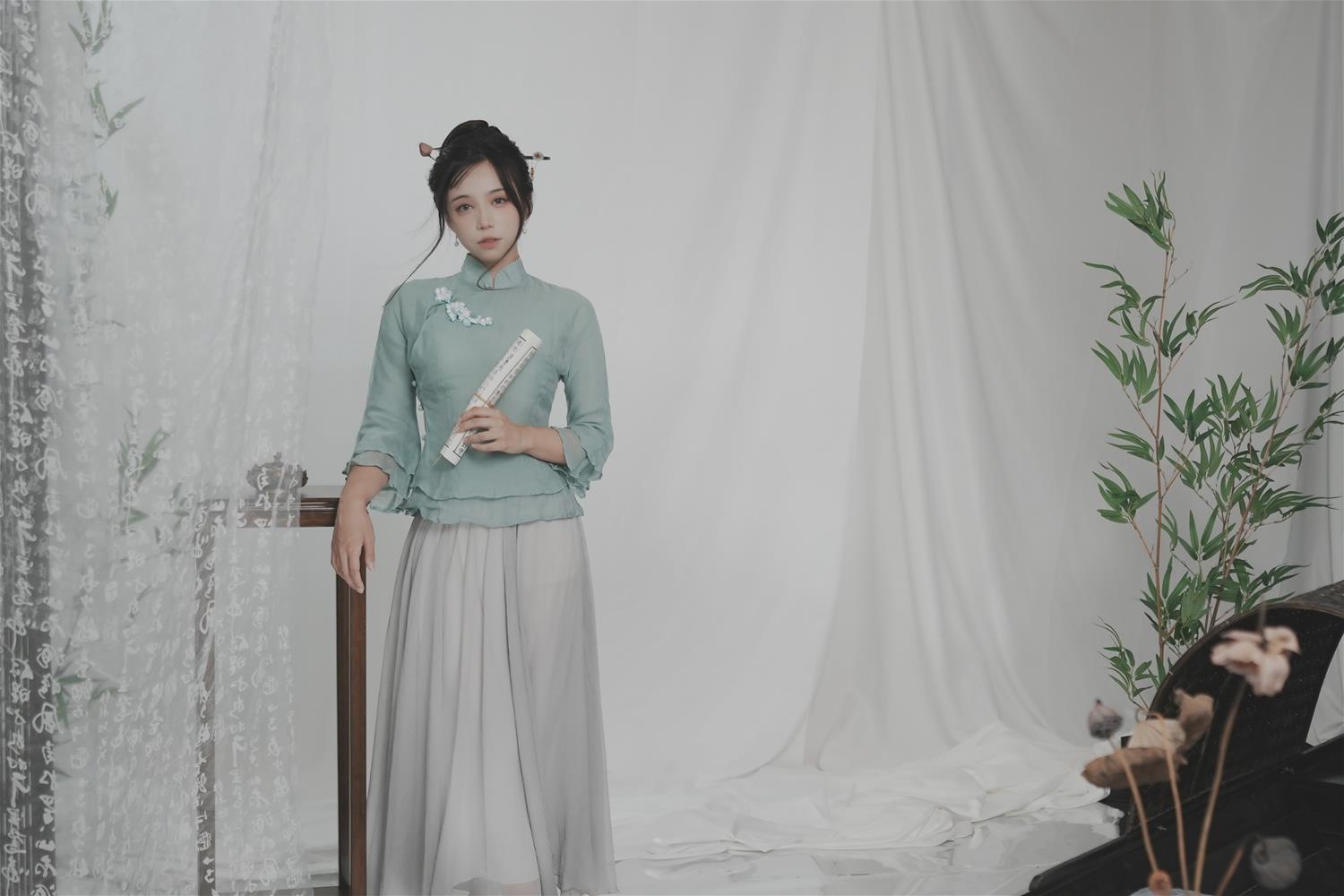 贰加六 清风曳竹影 [21P-65MB]