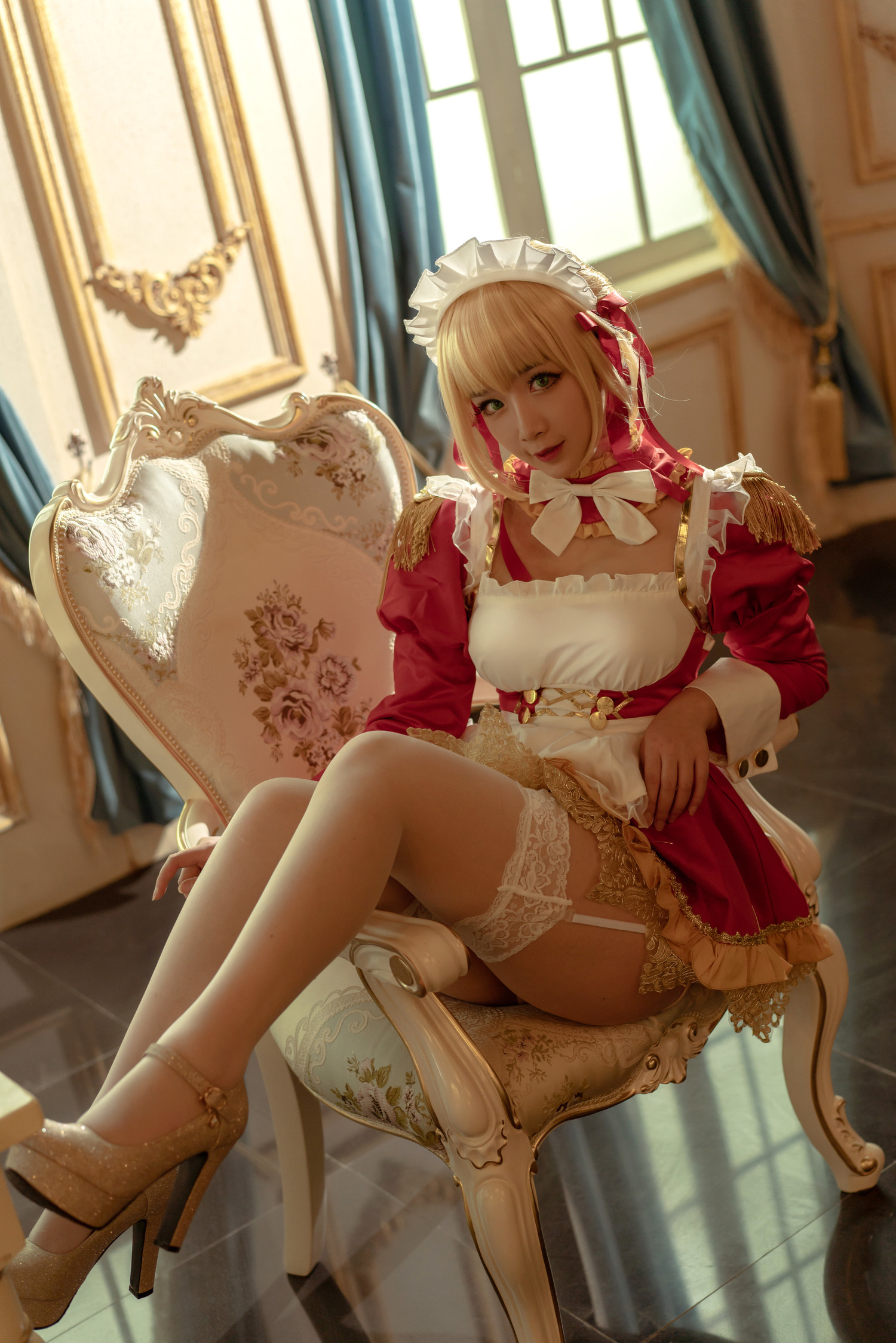 Ahri-小狐狸 - 尼禄女仆 [21P]