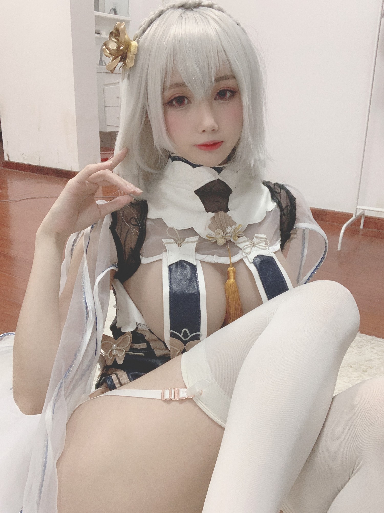 西园寺南歌 - 天狼星旗袍自拍 [23P]