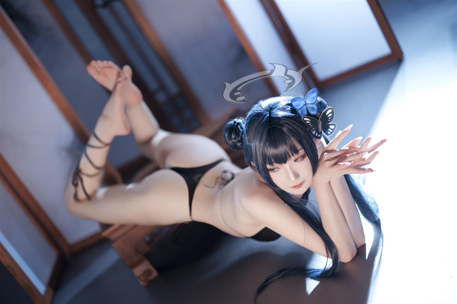 封疆疆 碧蓝档案 妃咲 泳装 [30P-266MB]