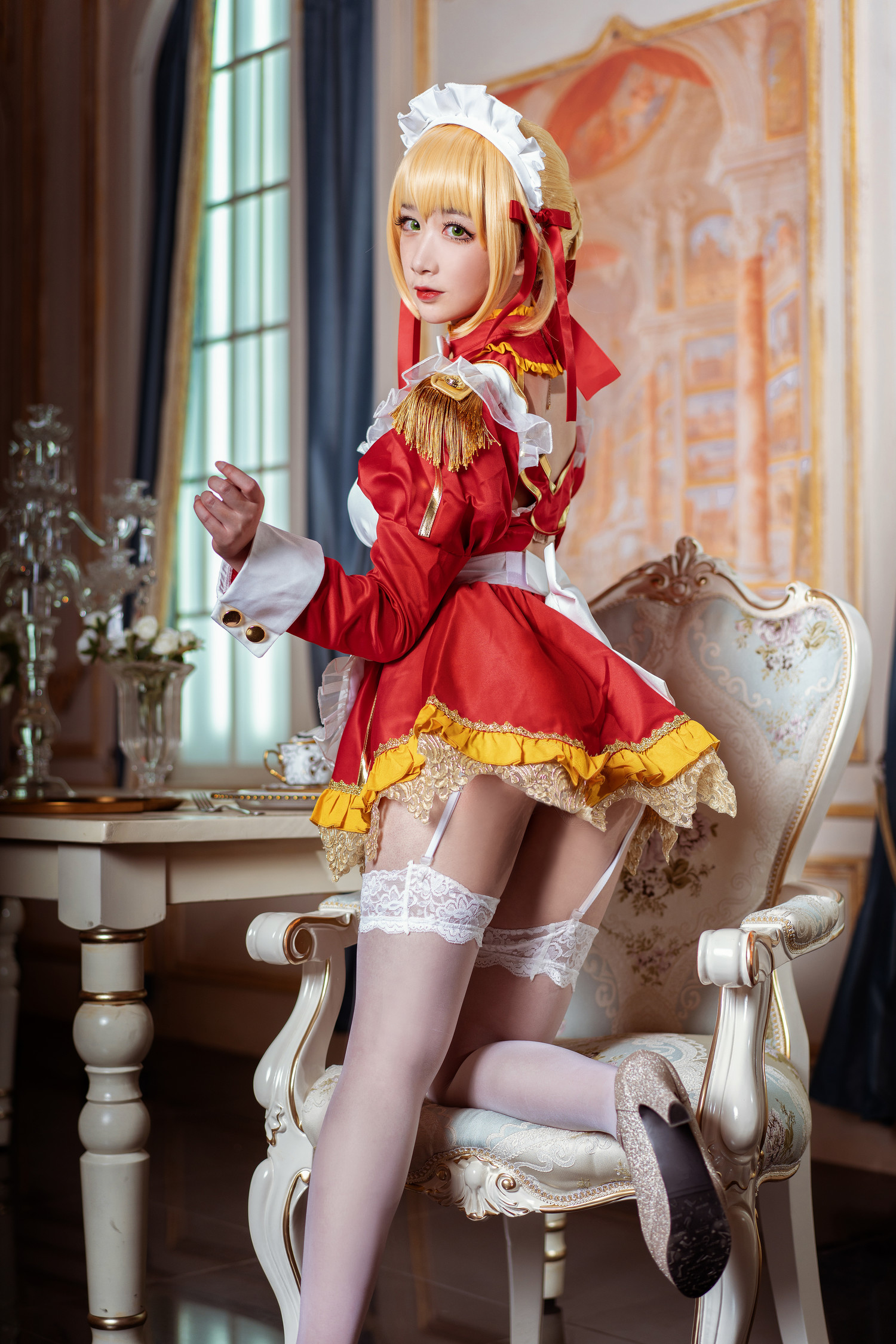 Ahri-小狐狸 - 尼禄女仆 [21P]