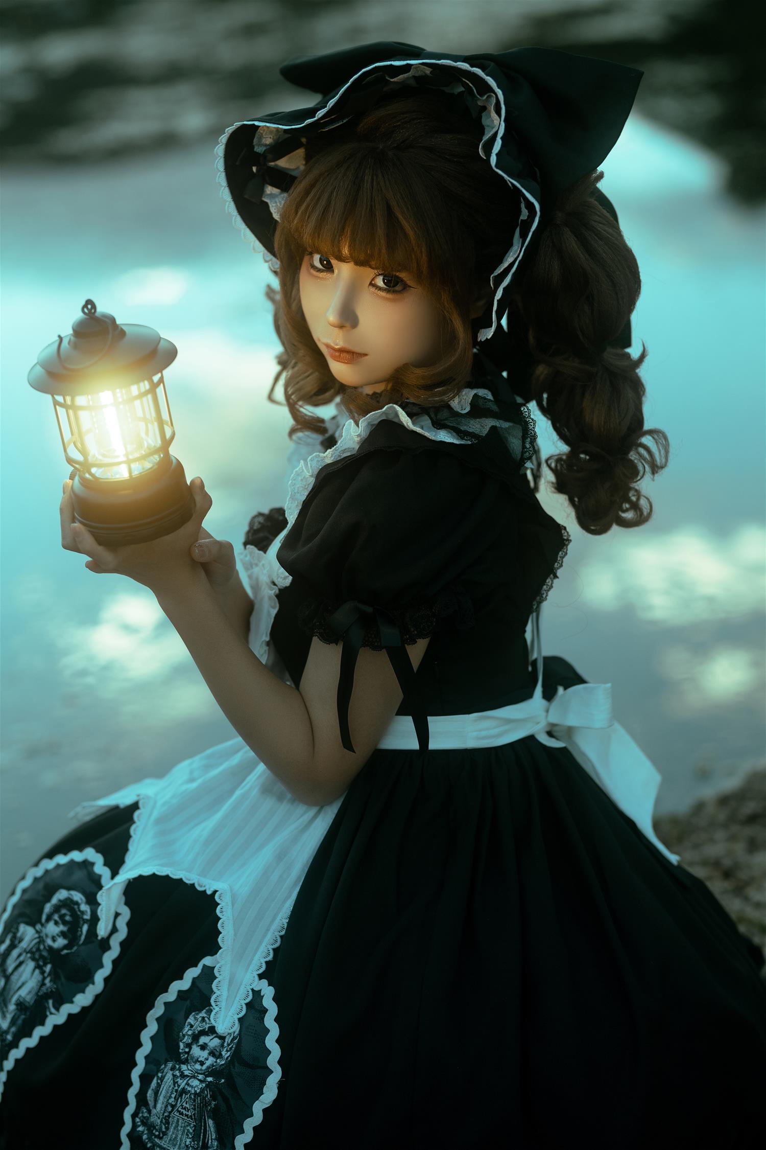 蠢沫沫 洱海黑色 [17P-92MB]