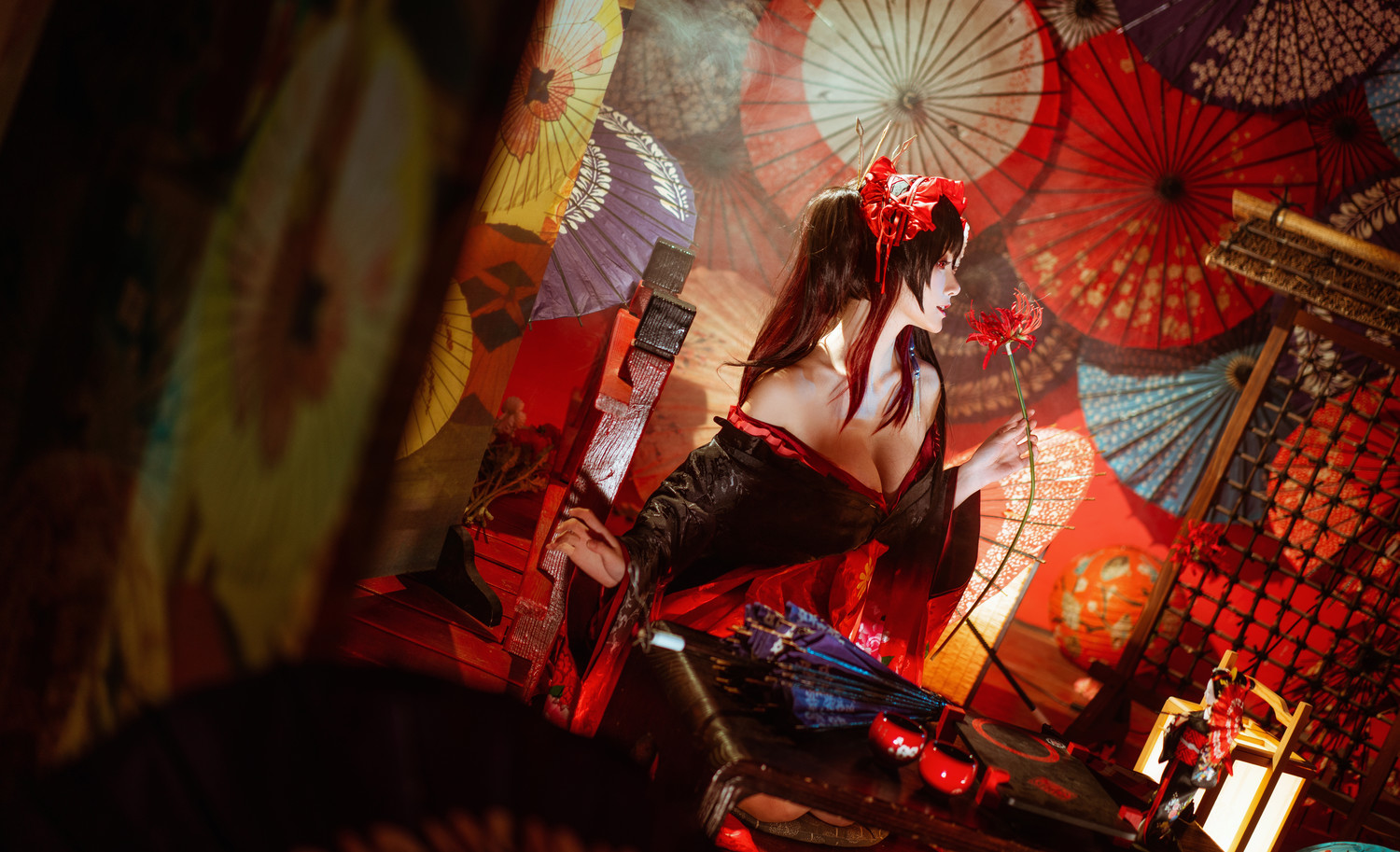 yui金鱼 - 狂三和服 [17P]