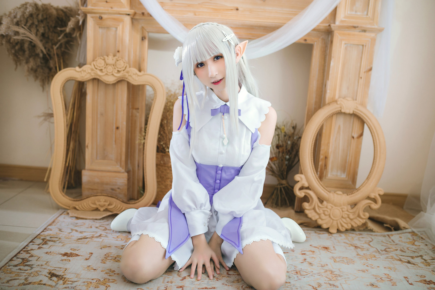 贝儿酱Miki - 艾米莉亚 [50P]