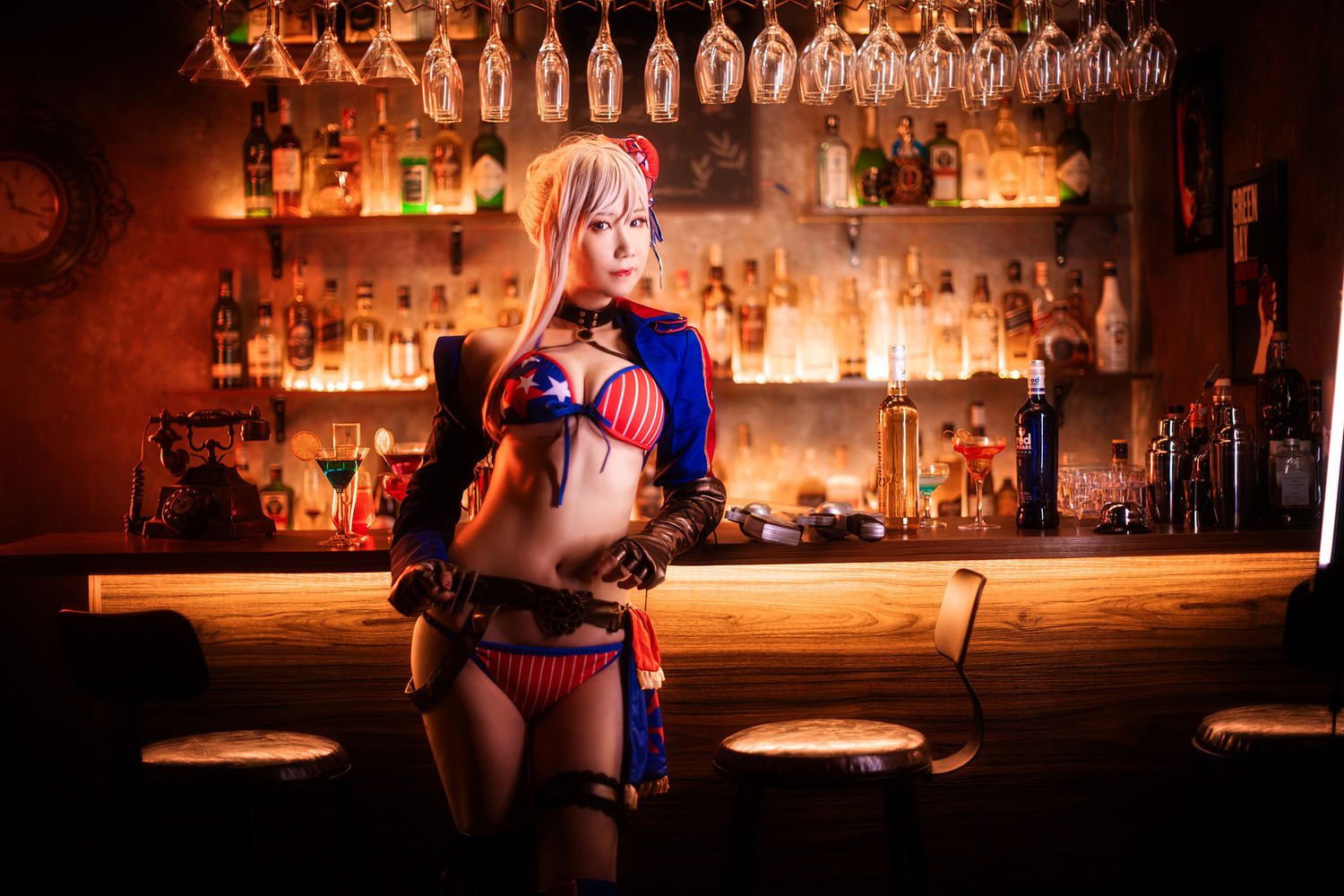 Wuli大YIMI - 宫本武藏泳装 [16P]