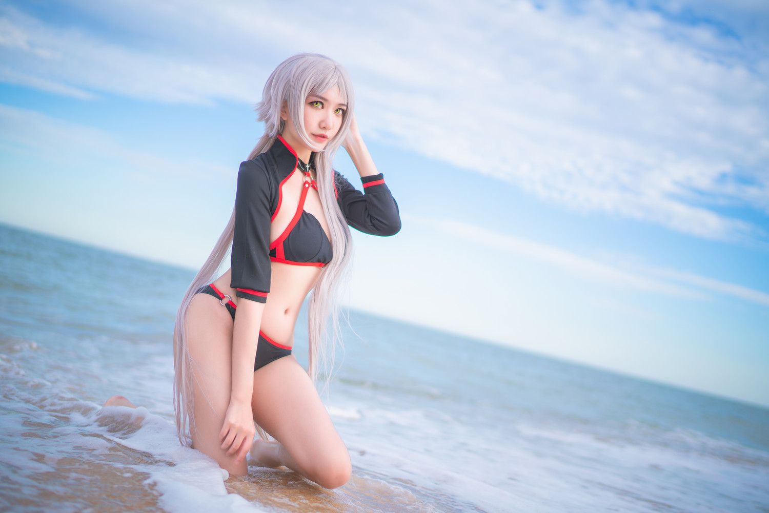 源纱希 - 贞德泳装 [12P]