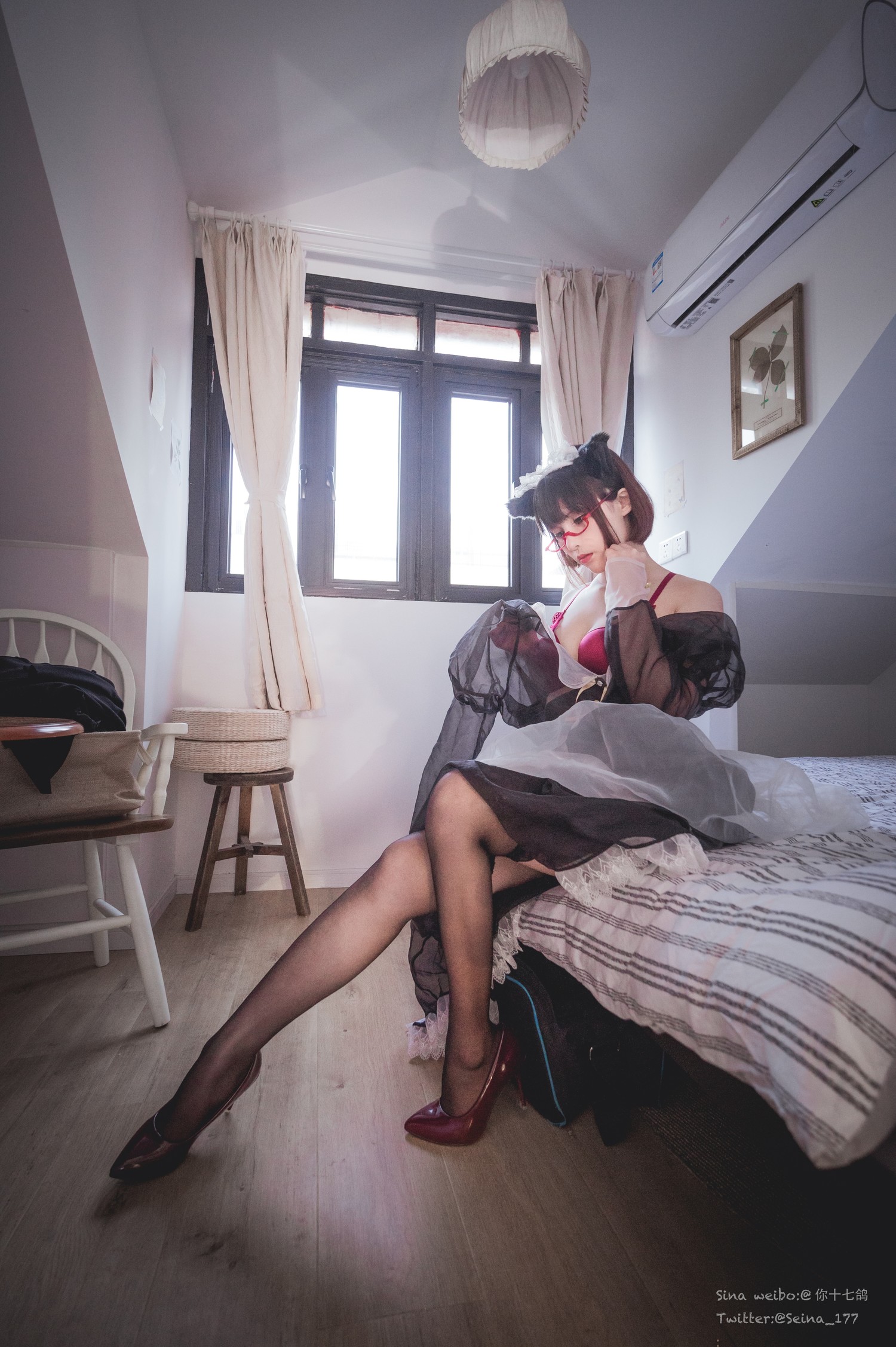 你十七鸽 - 透明女仆 [48P]