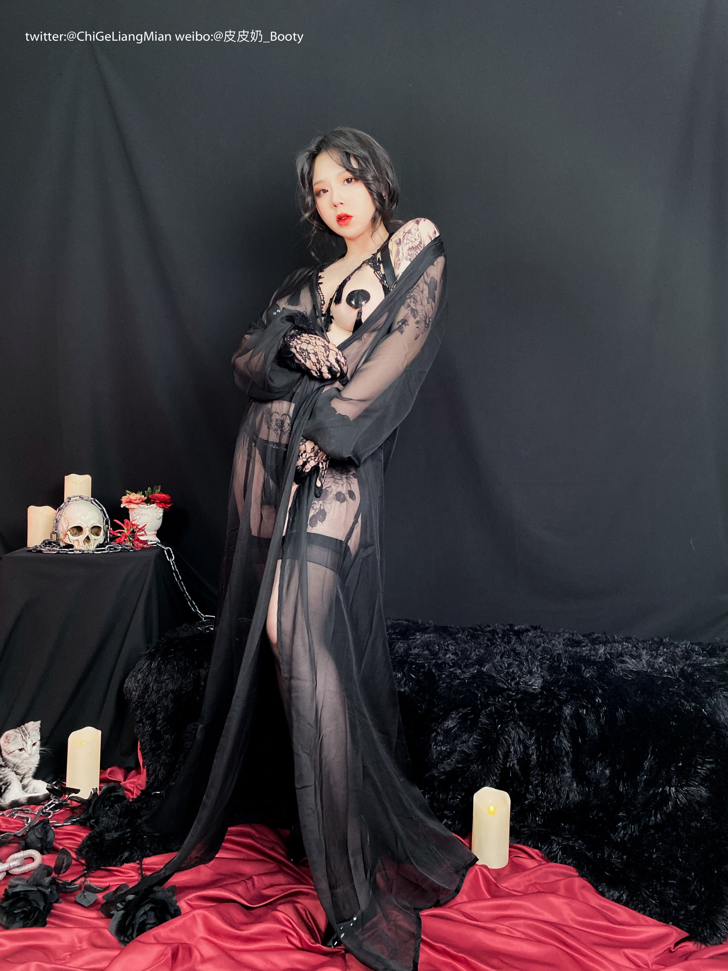 皮皮奶_Booty - 夜色魅惑 [75P]