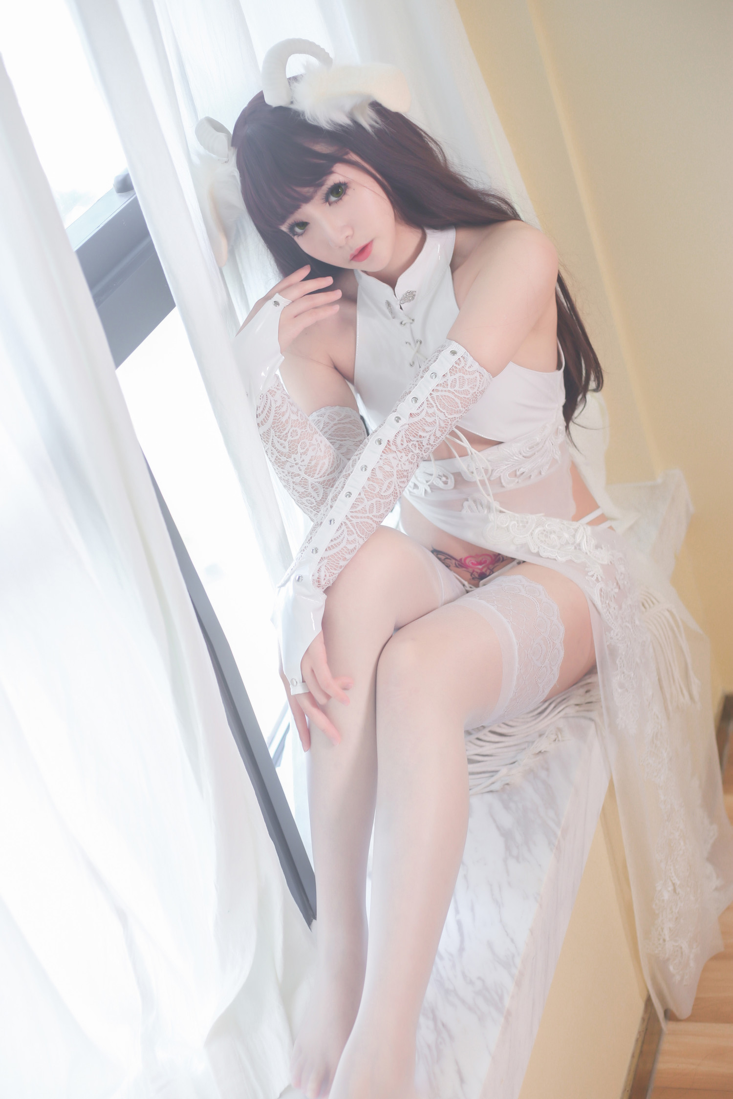 青水 - 白旗袍 [50P]