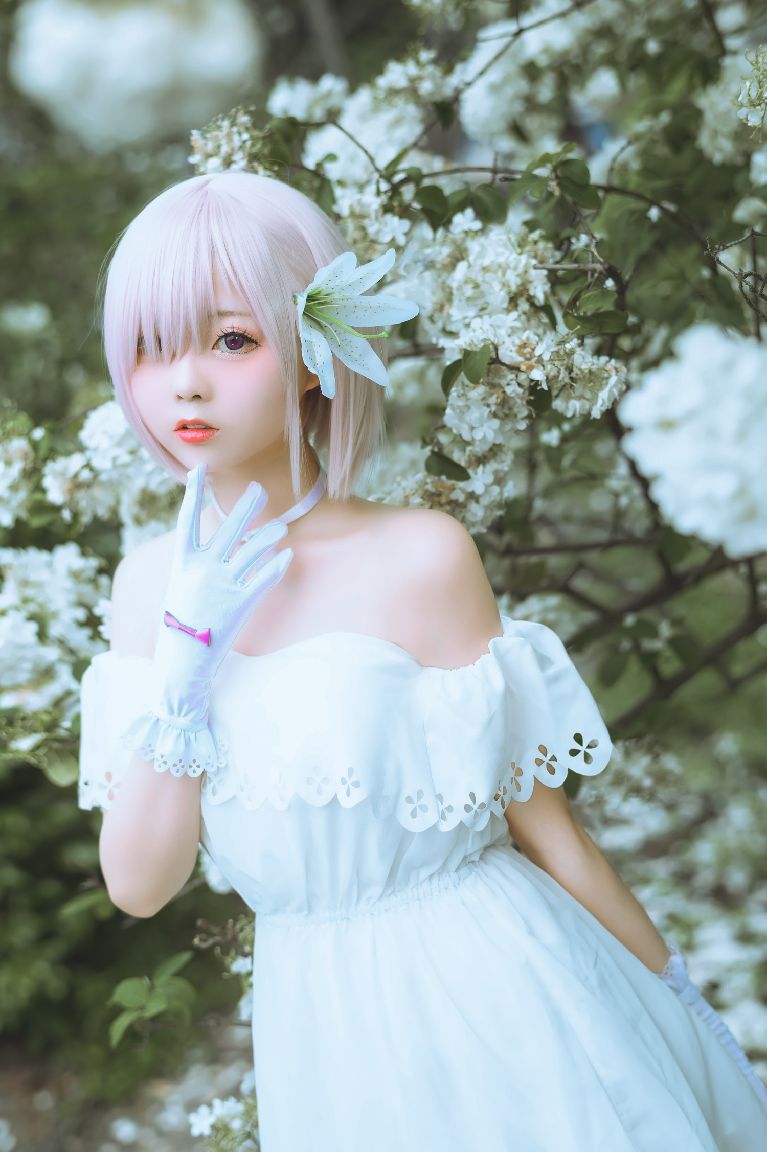 嶋葵 – 玛修二周年礼服 [20P]