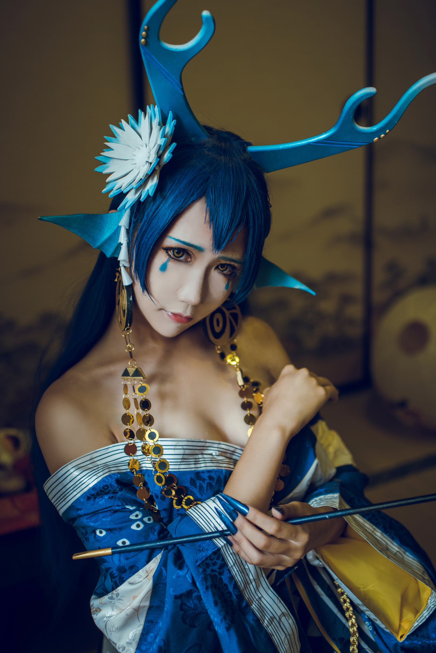 阮邑_Fairy - 妖怪花魁海 [9P]