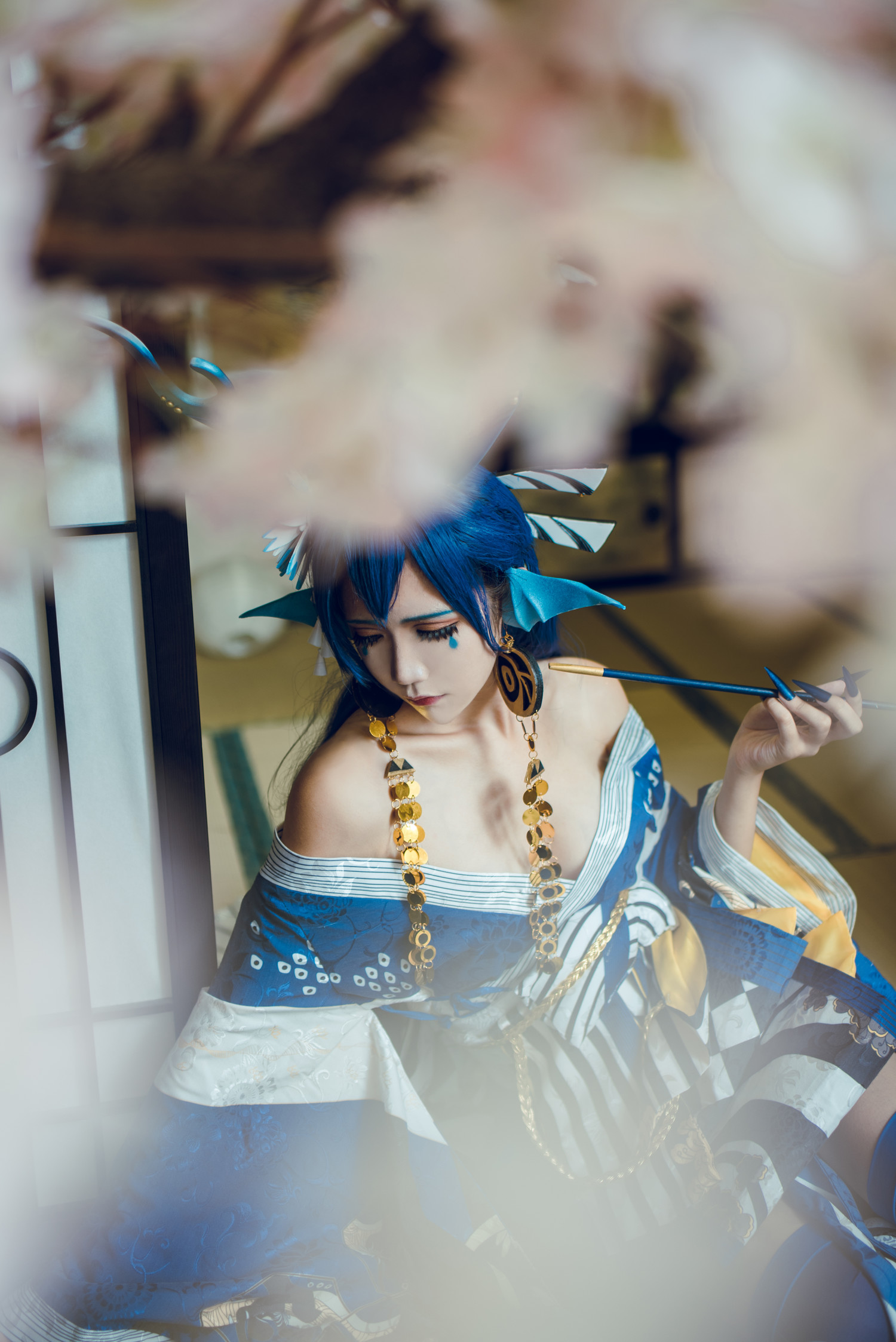 阮邑_Fairy - 妖怪花魁海 [9P]