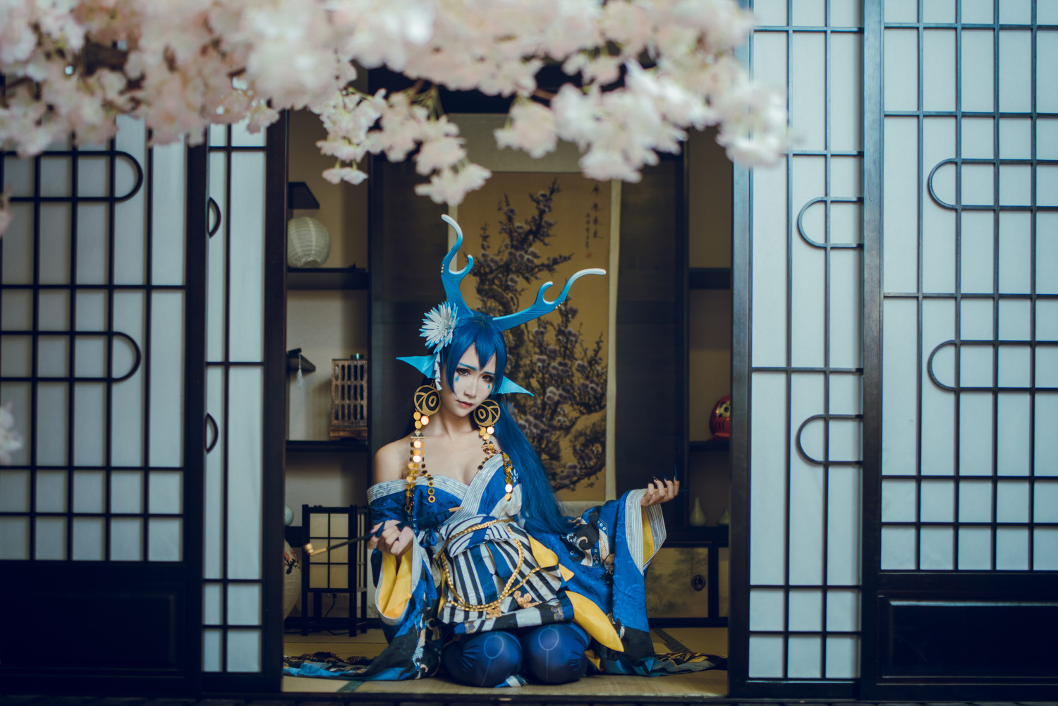 阮邑_Fairy - 妖怪花魁海 [9P]