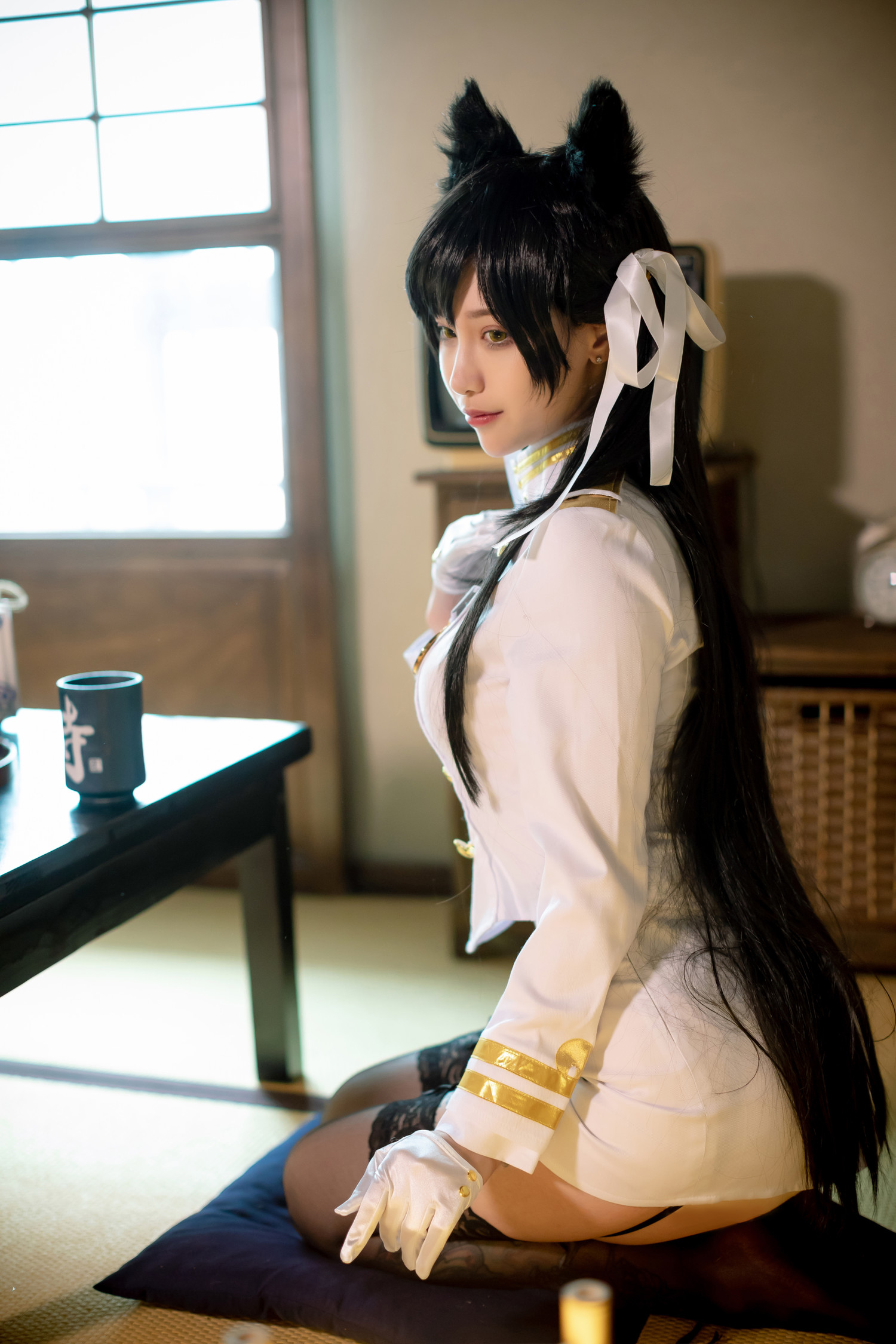 维池娘娘 - 爱宕军装 [19P]