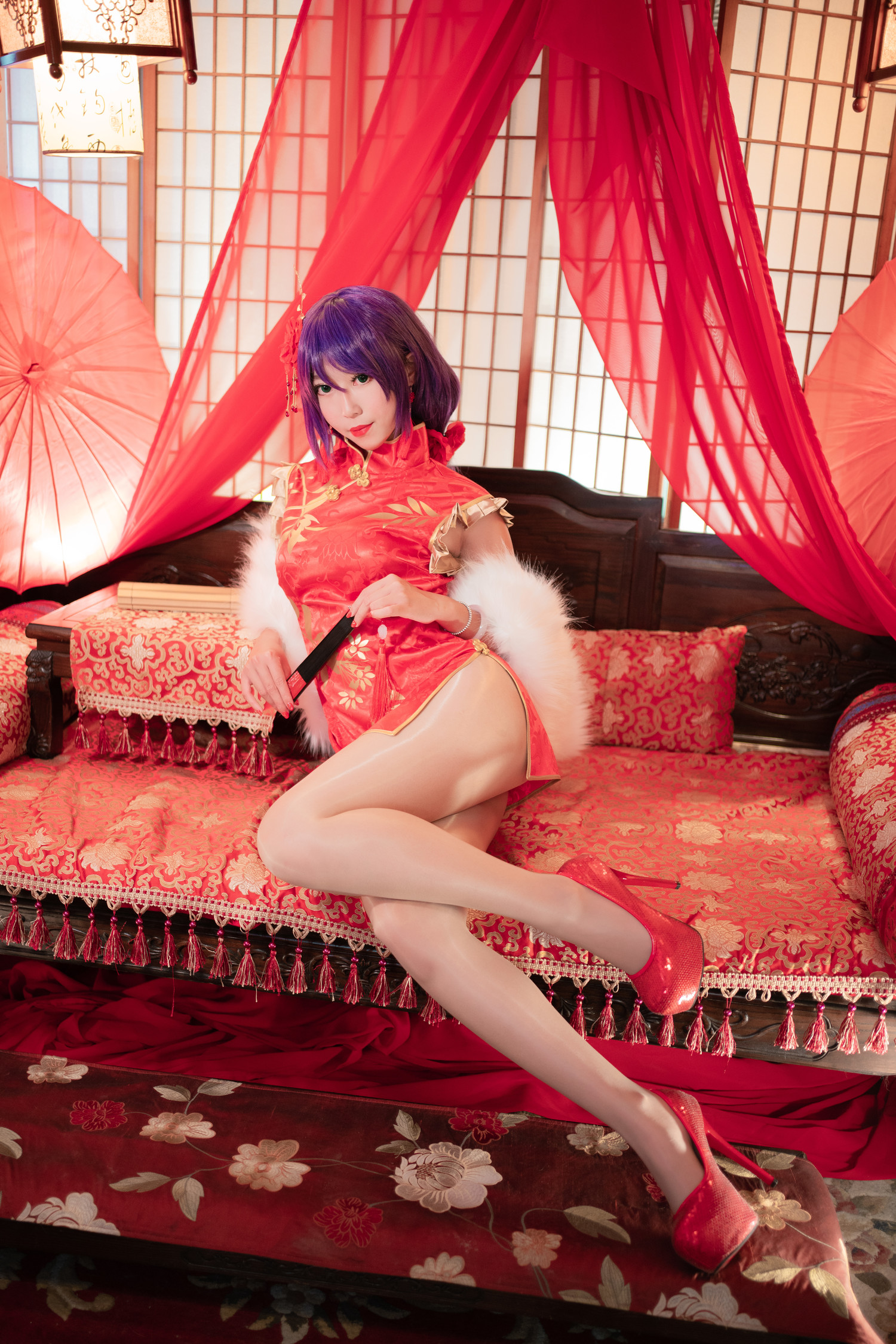 Money冷冷 - 东条希旗袍 [17P]