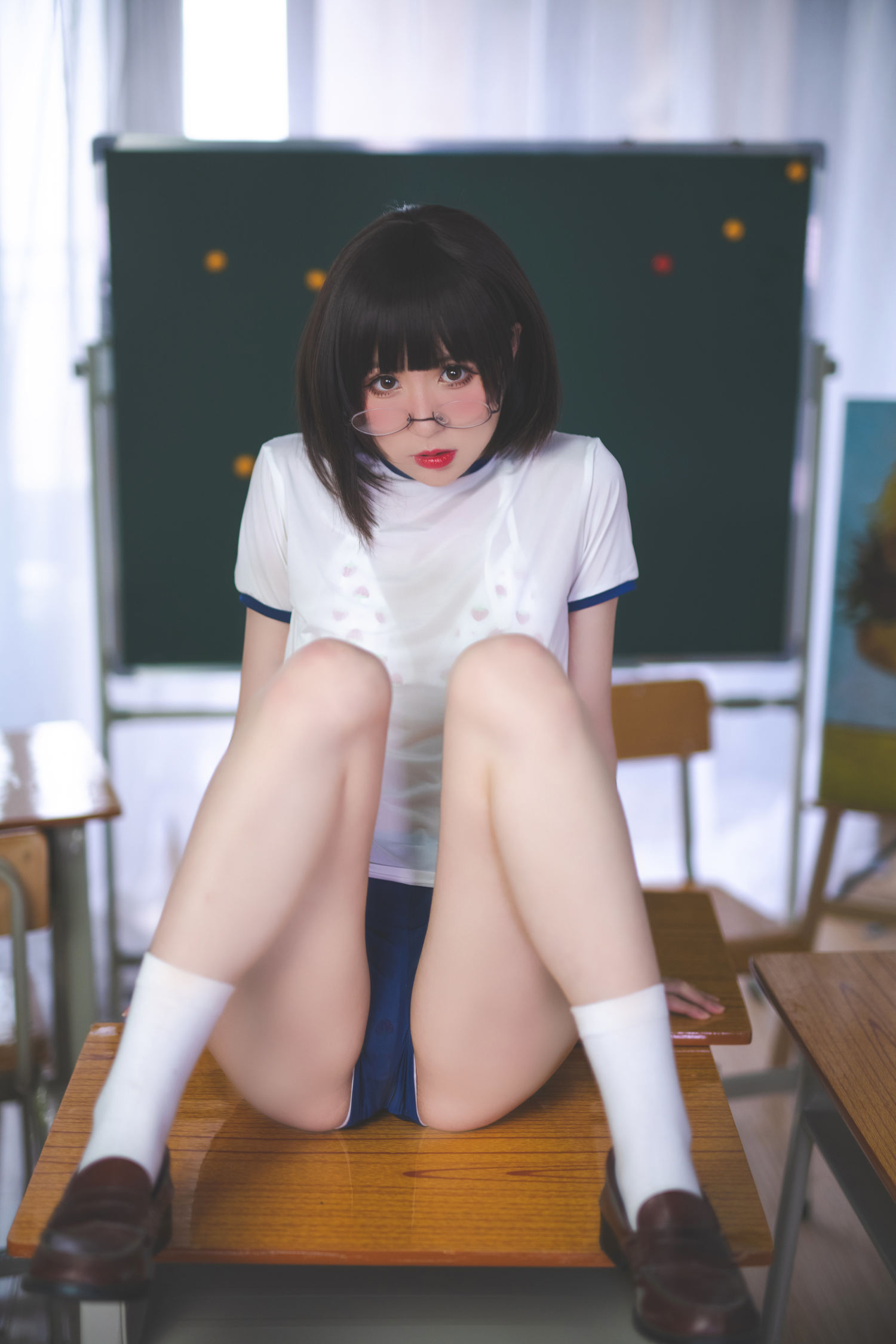 夏鸽鸽不想起床 - 体操服 [20P]