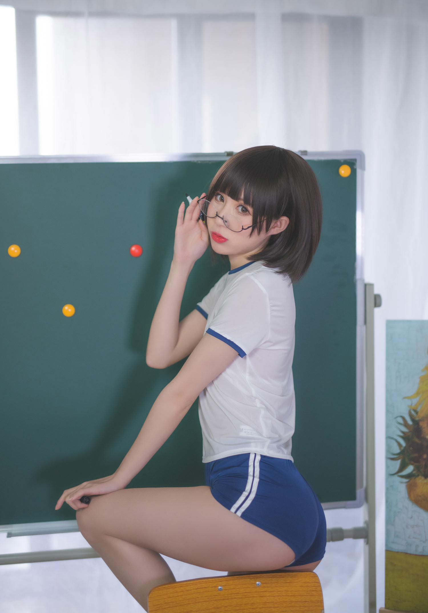 夏鸽鸽不想起床 - 体操服 [20P]