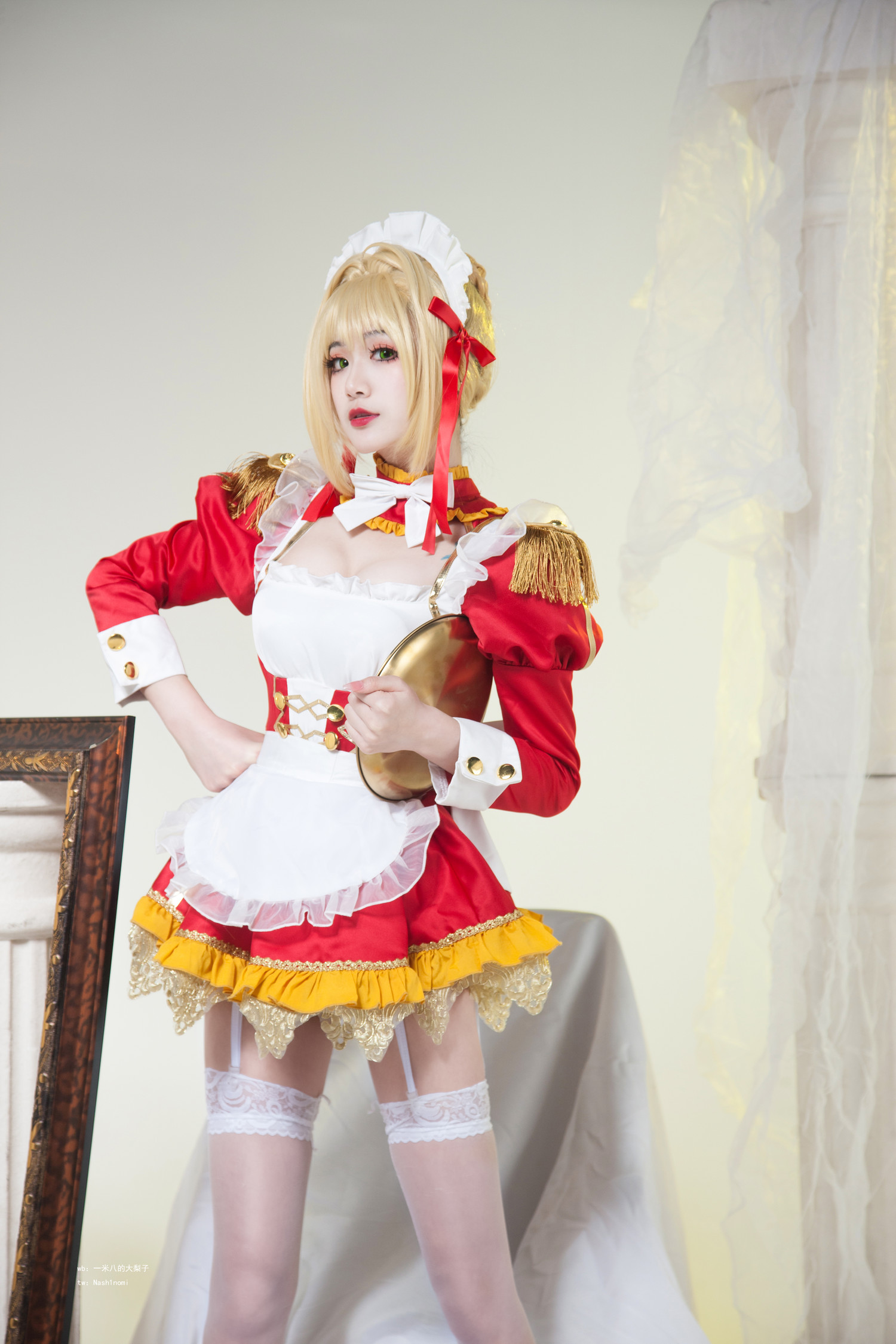 一米八的大梨子 - 尼禄女仆 [23P]