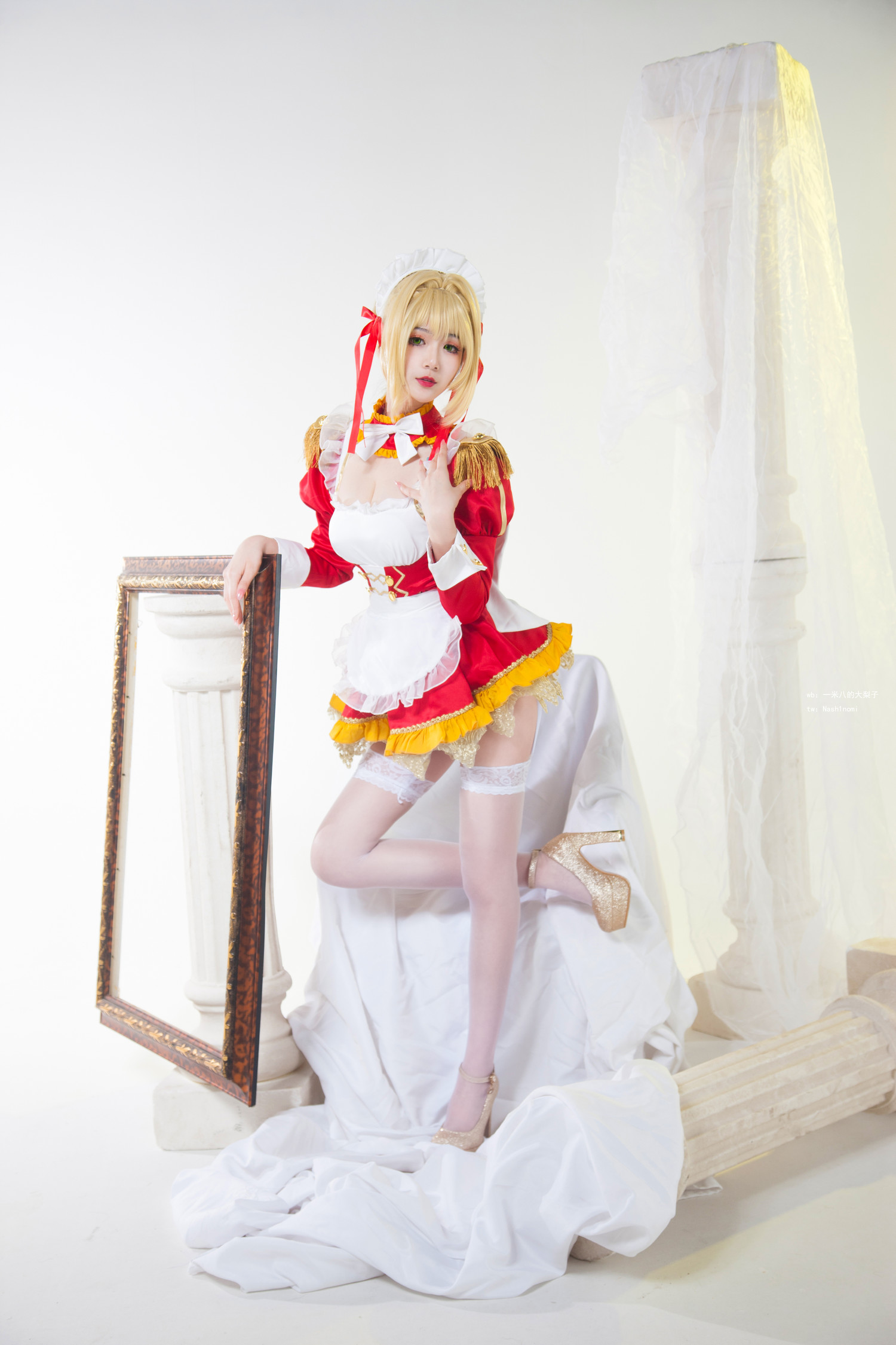 一米八的大梨子 - 尼禄女仆 [23P]