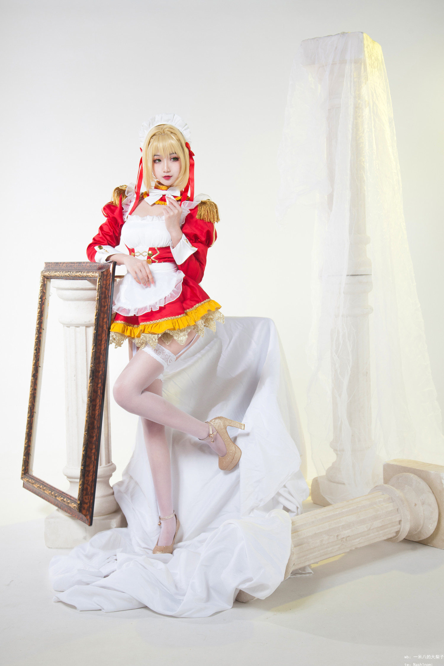 一米八的大梨子 - 尼禄女仆 [23P]