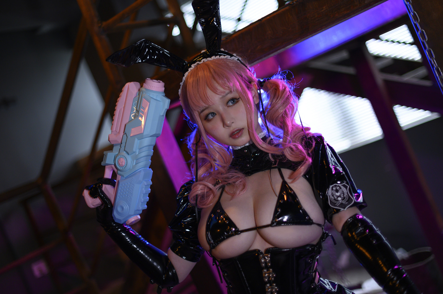 Paki酱 -  - 暗黑女仆兔女郎 [34P]