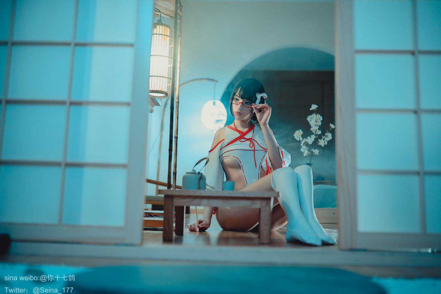 你十七鸽 - 巫女 [30P]