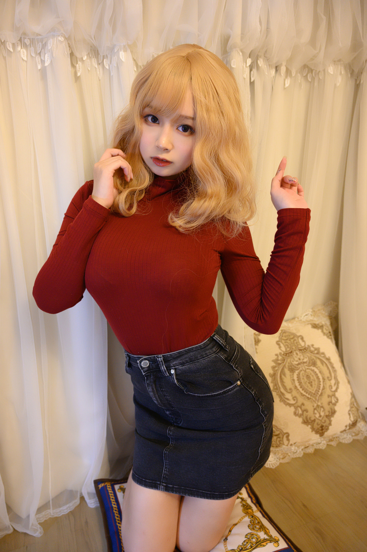 PAKI酱 - 连体毛衣 [20P]