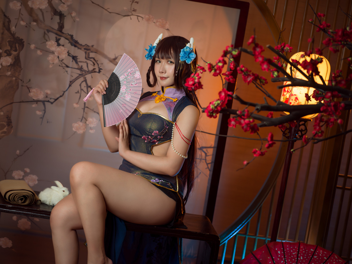 麻花麻花酱 - 比睿旗袍 [31P]