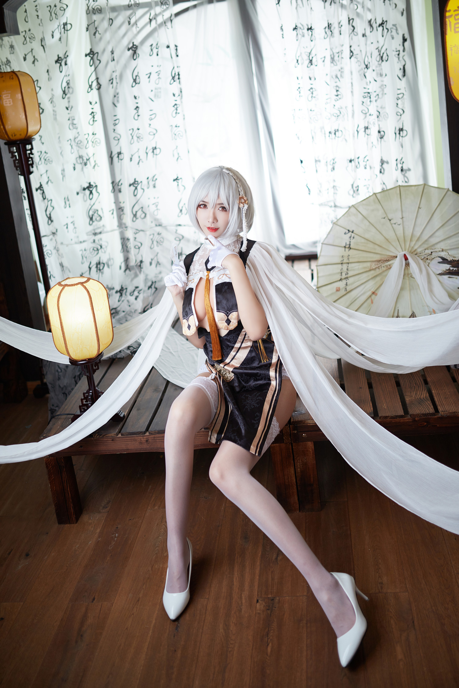 源纱希喵喵喵 - 天狼星新春旗袍 [34P]