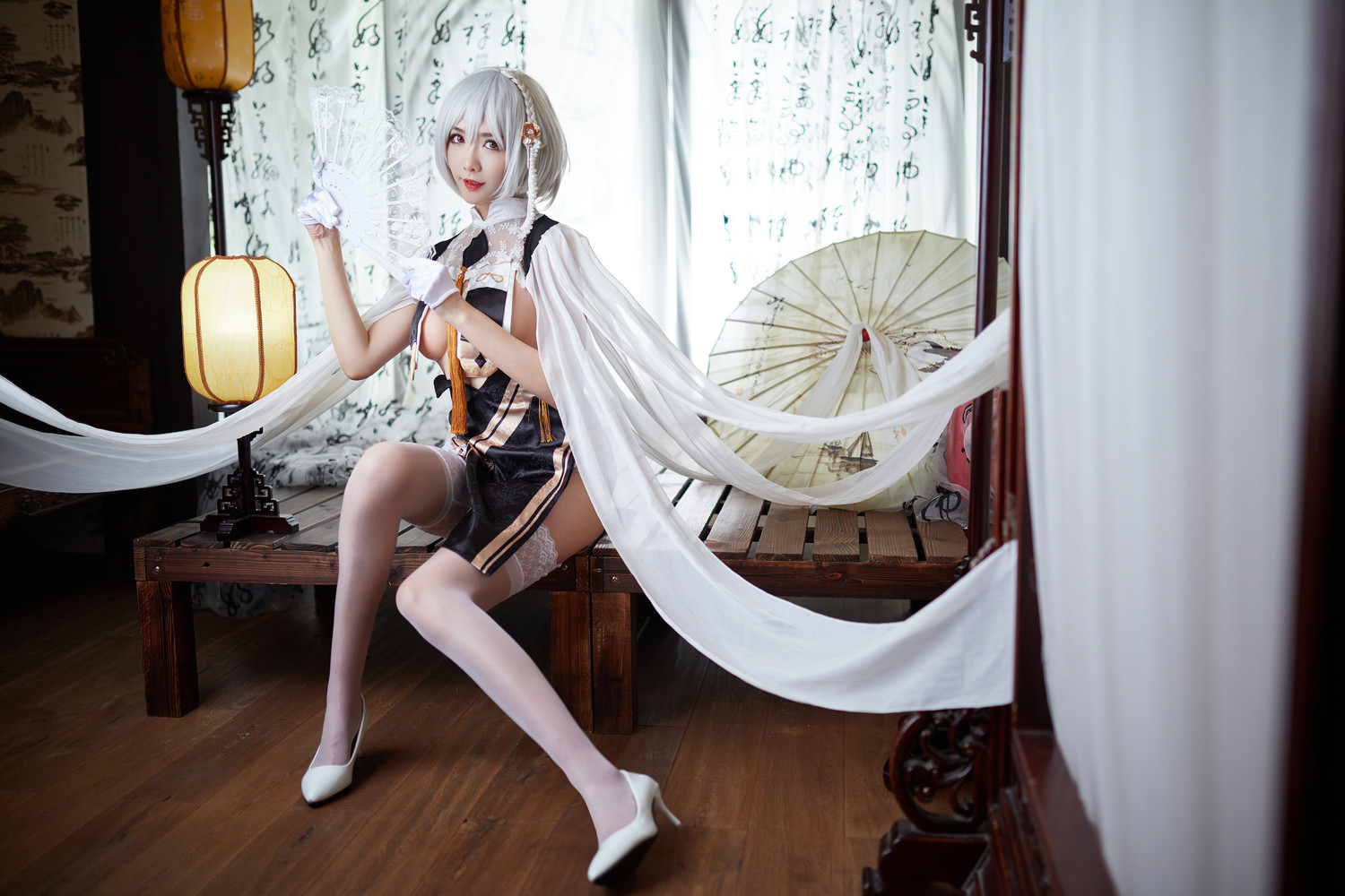 源纱希喵喵喵 - 天狼星新春旗袍 [34P]