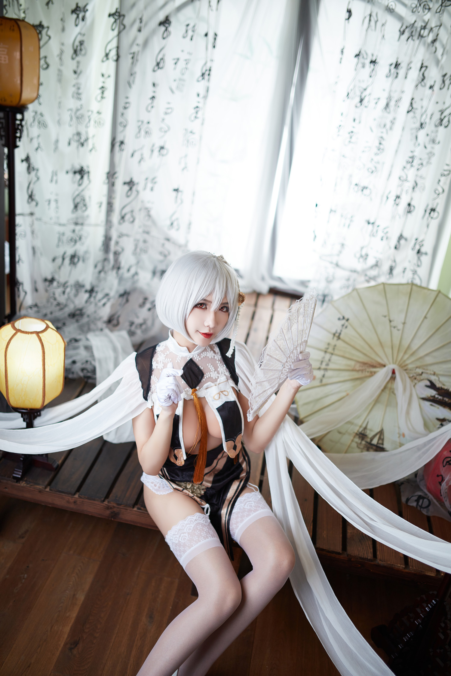 源纱希喵喵喵 - 天狼星新春旗袍 [34P]