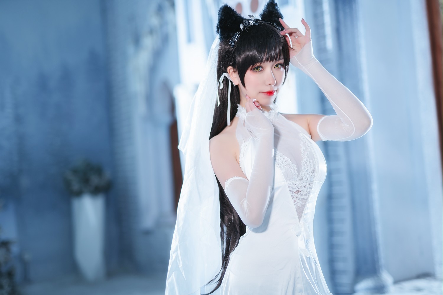 芋圆侑子 - 爱宕婚纱 [12P]