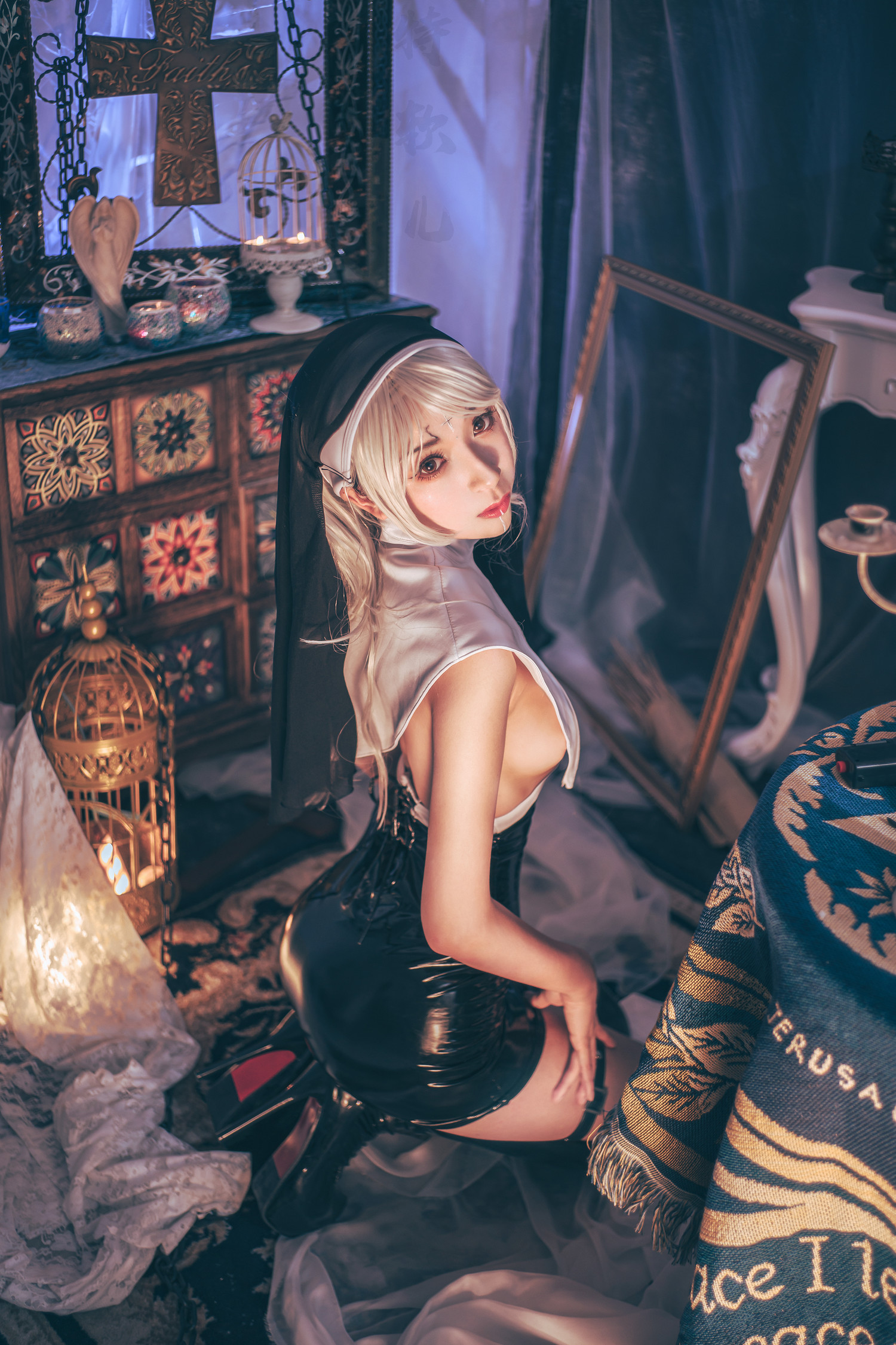 特软儿Sona - 皮衣修女 [29P]