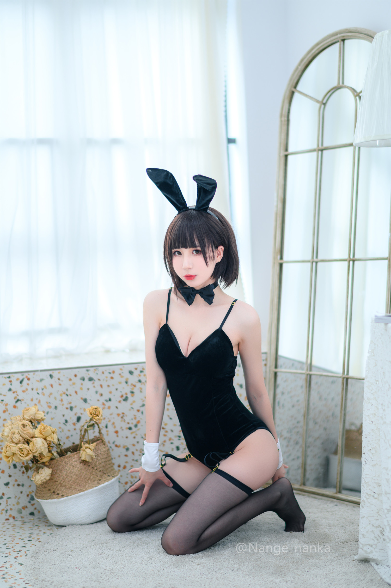 西园寺南歌 - 兔女郎黑 [16P]