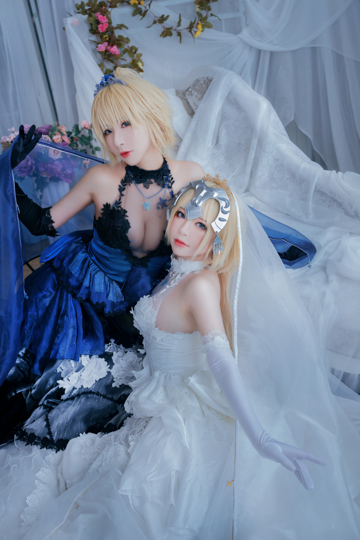 半半子&索索 – 圣女花嫁 [72P]