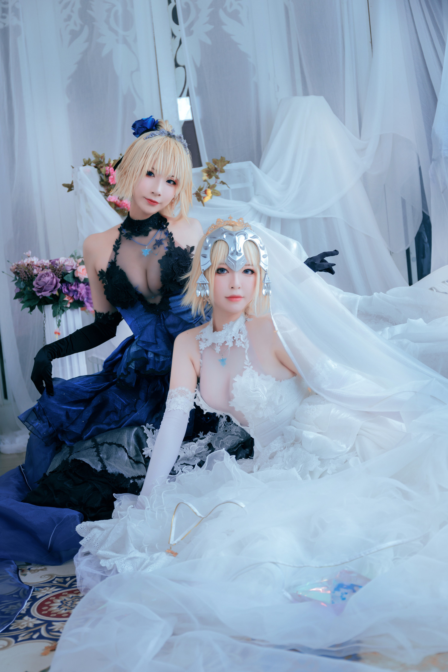 半半子&索索 - 圣女花嫁 [72P]