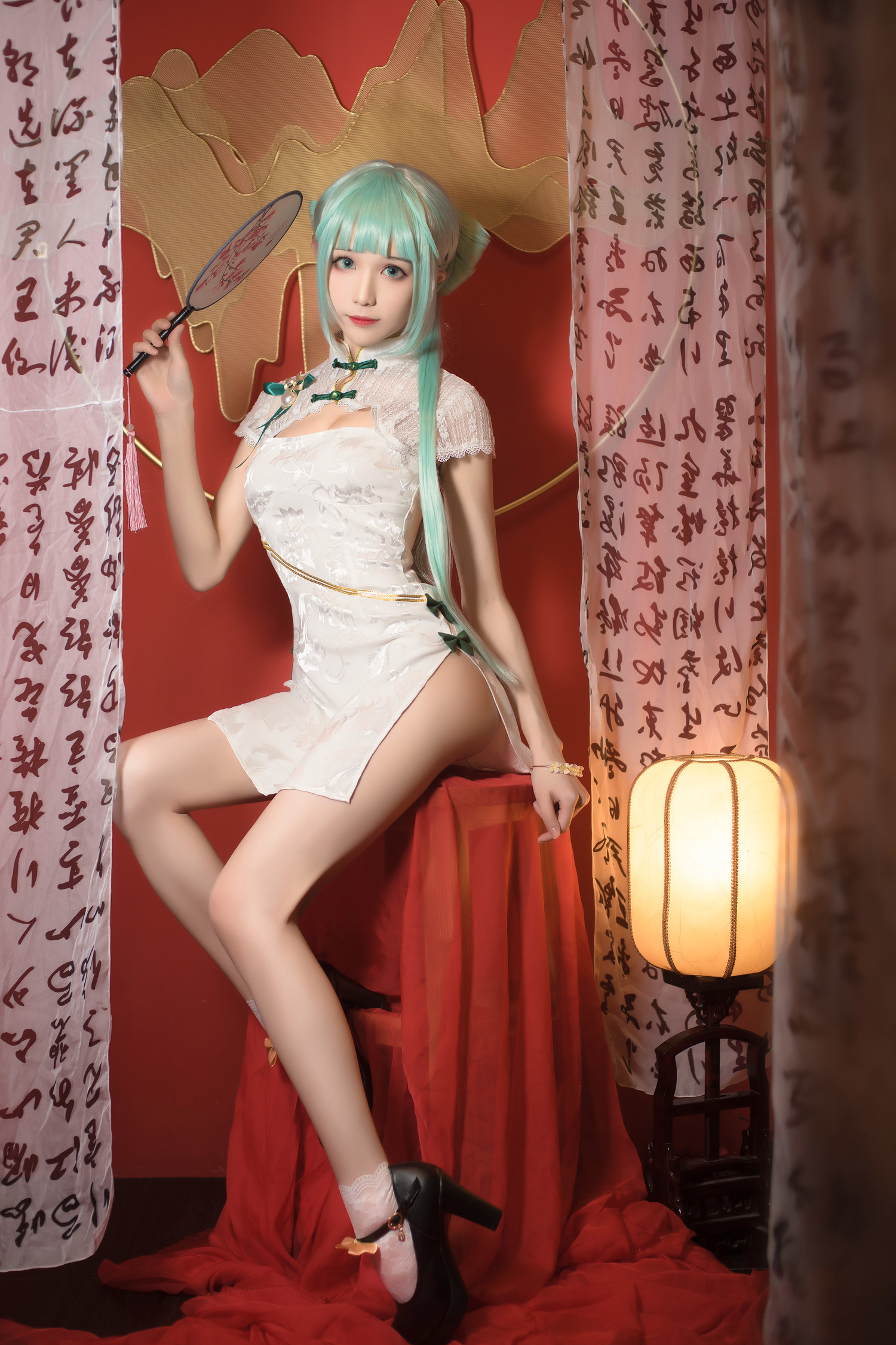 Tomoyo酱 - 初音旗袍 [16P]