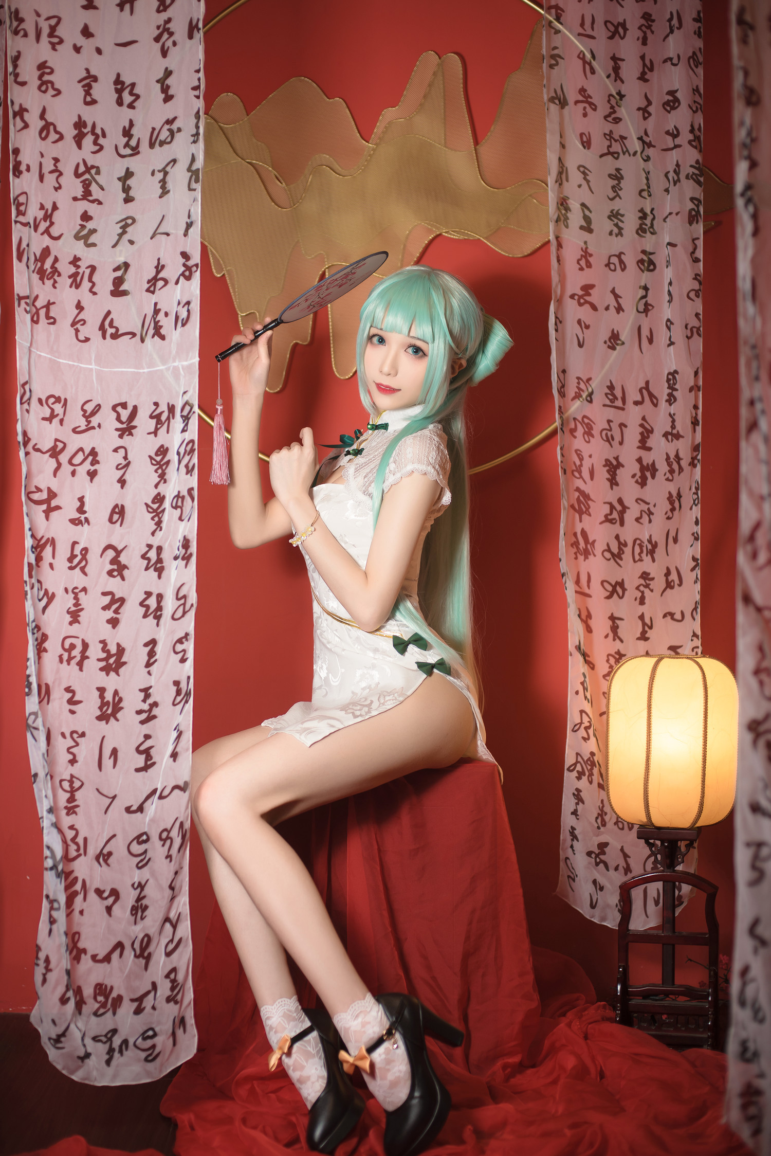 Tomoyo酱 - 初音旗袍 [16P]