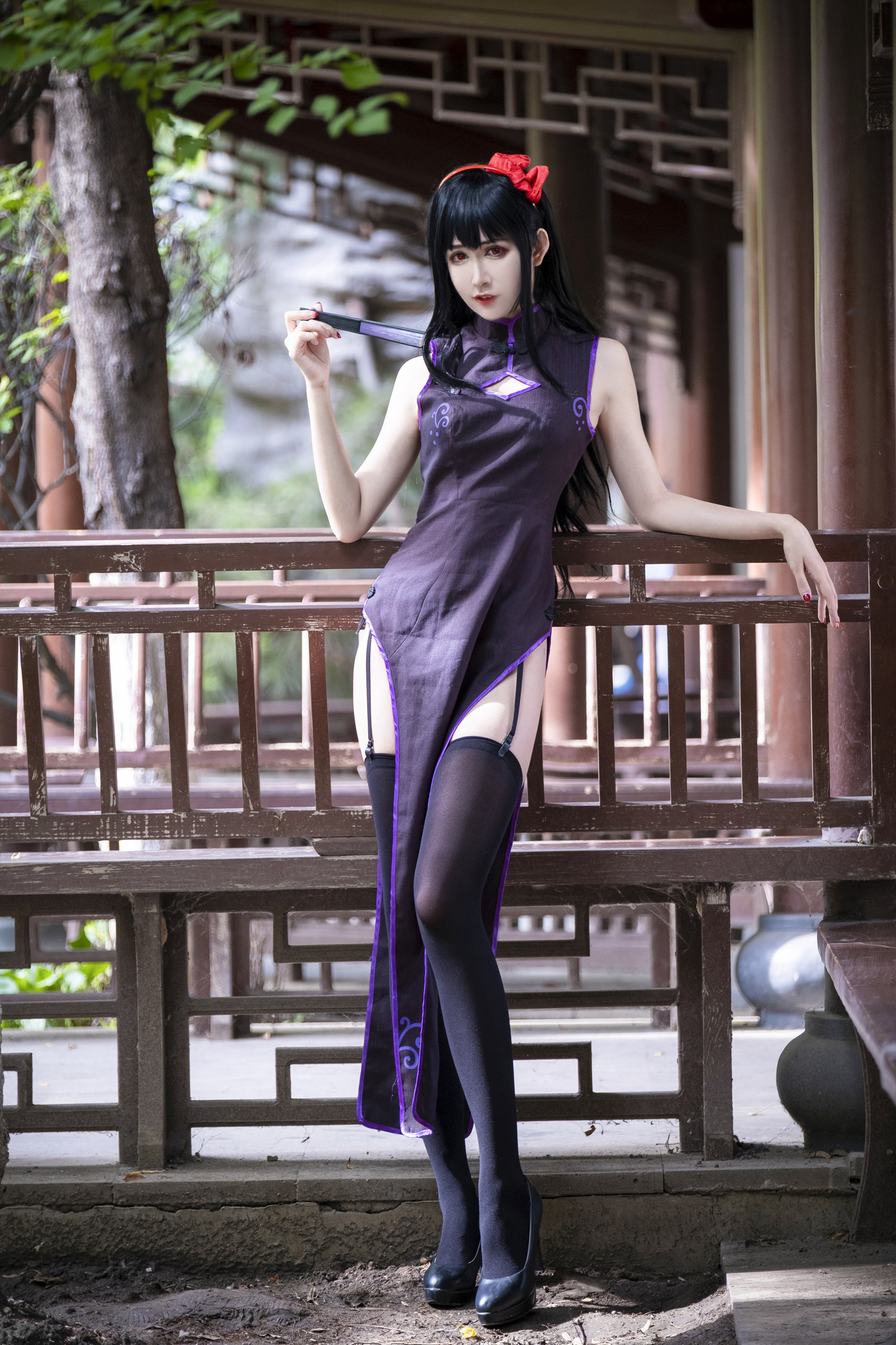 阮邑_Fairy - 晓美焰旗袍 [18P]