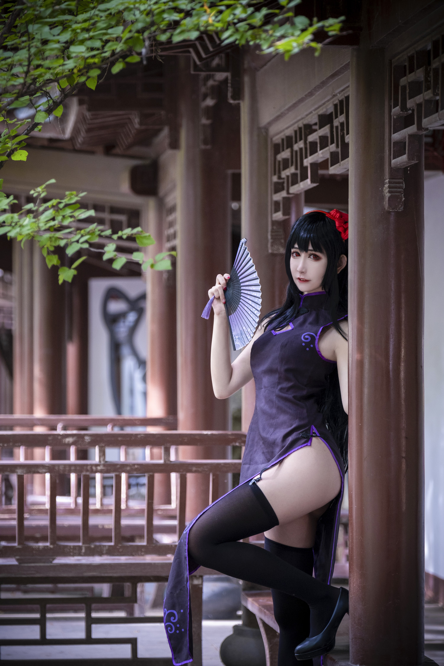 阮邑_Fairy - 晓美焰旗袍 [18P]