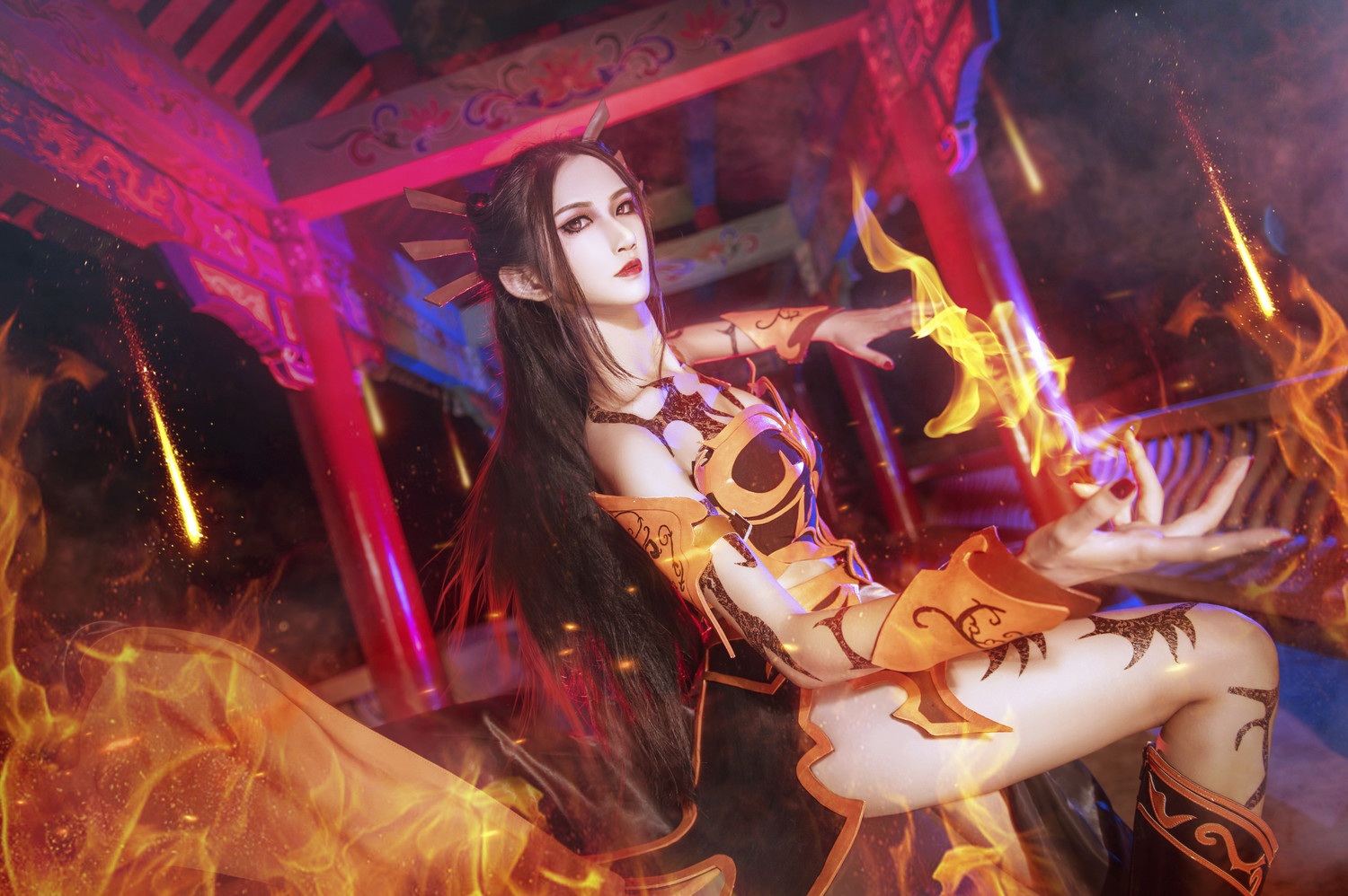 阮邑_Fairy - 焰灵姬 [9P]