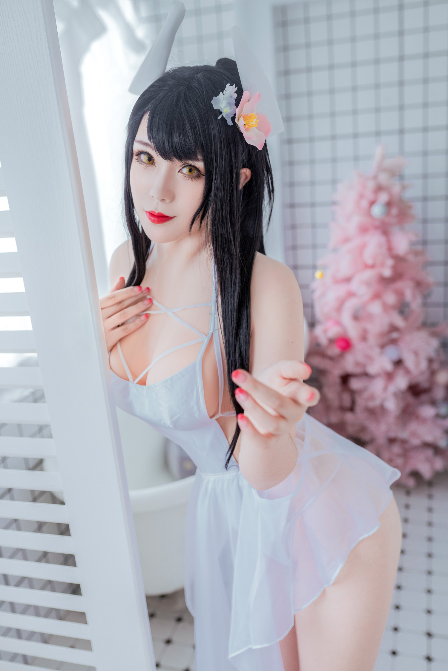 羊大真人 – 比叡水着 [19P]