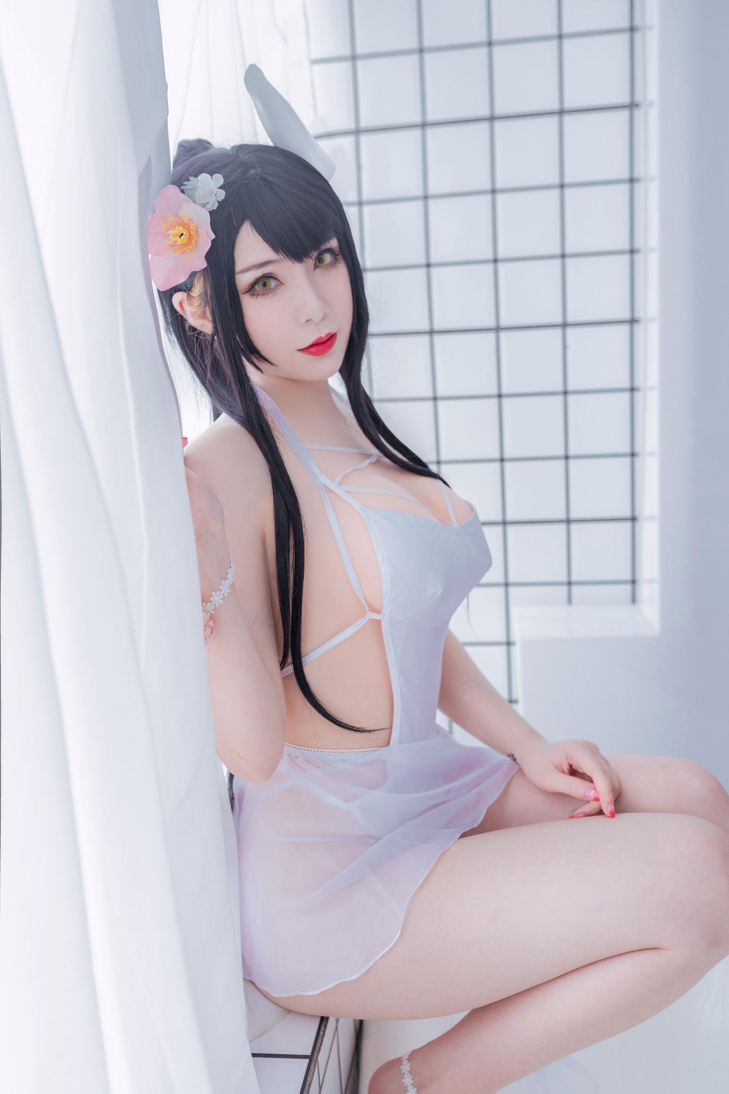 羊大真人 - 比叡水着 [19P]