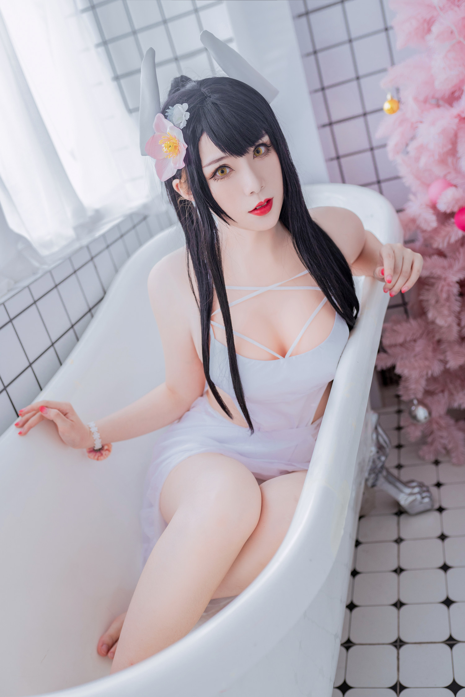 羊大真人 - 比叡水着 [19P]