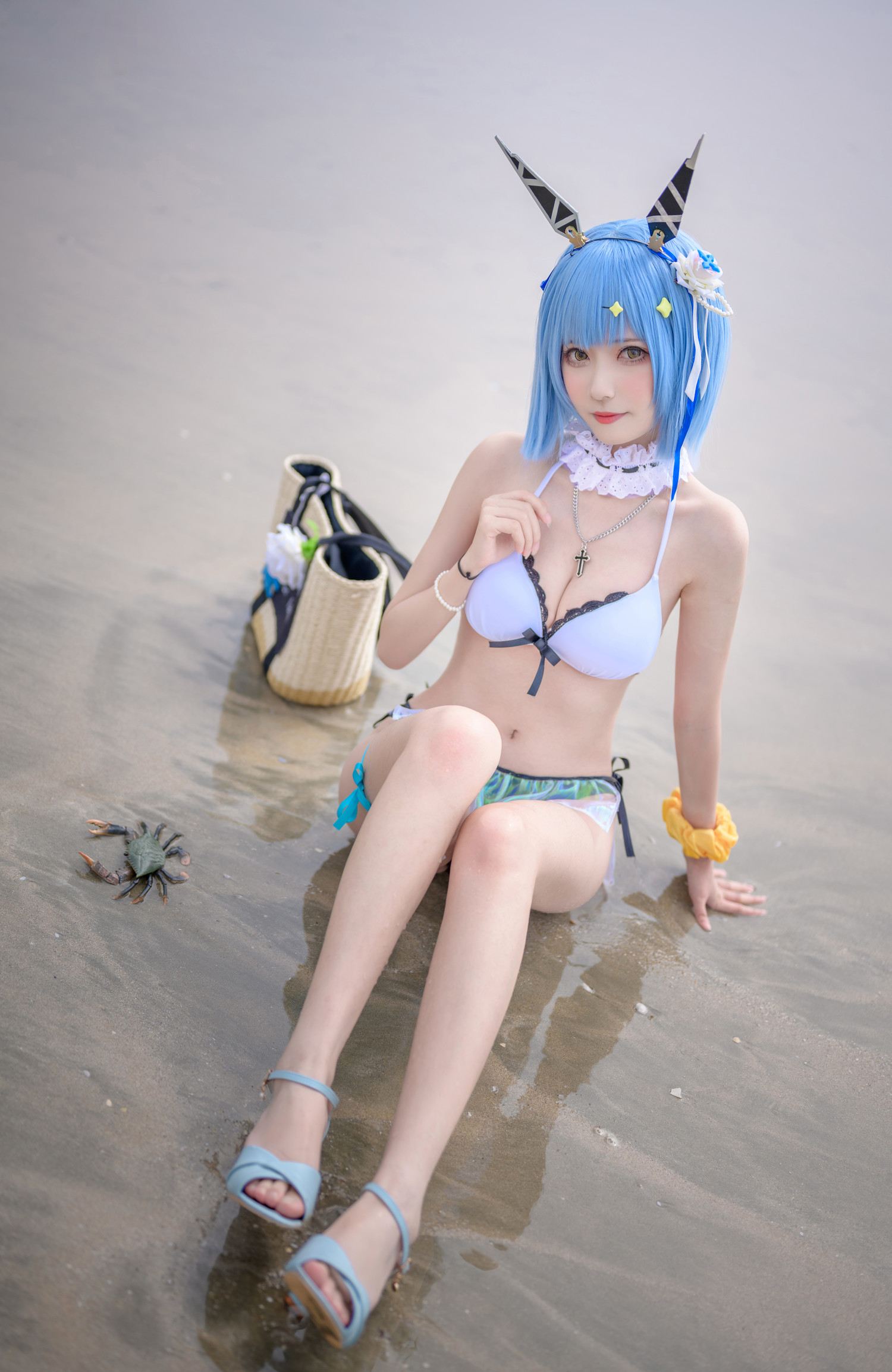 阳炎型小菠萝 - 加斯科涅泳装 [22P]