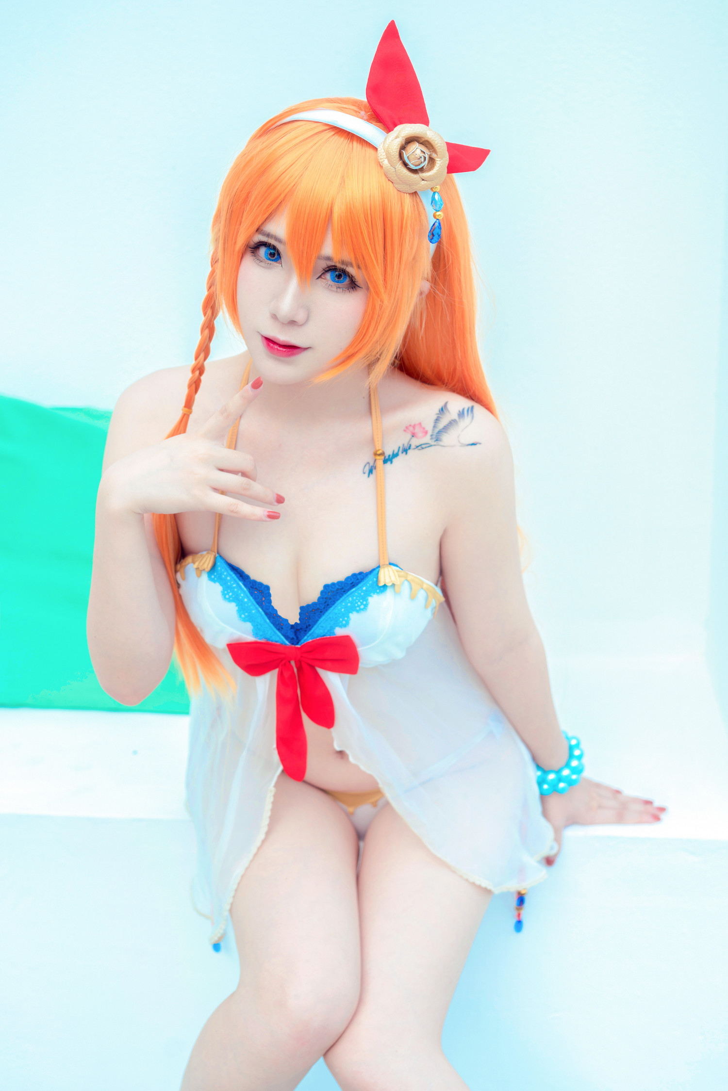 羊大真人 - 佩可莉姆水着 [16P]