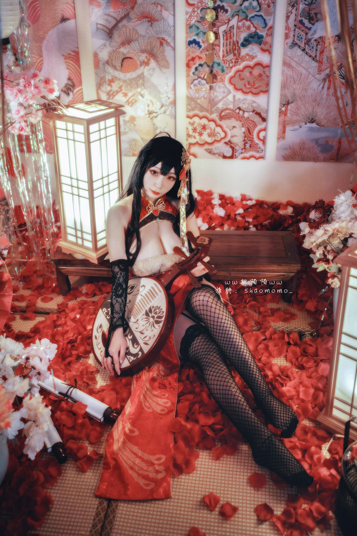 韶陌陌 - 大凤旗袍 [20P]