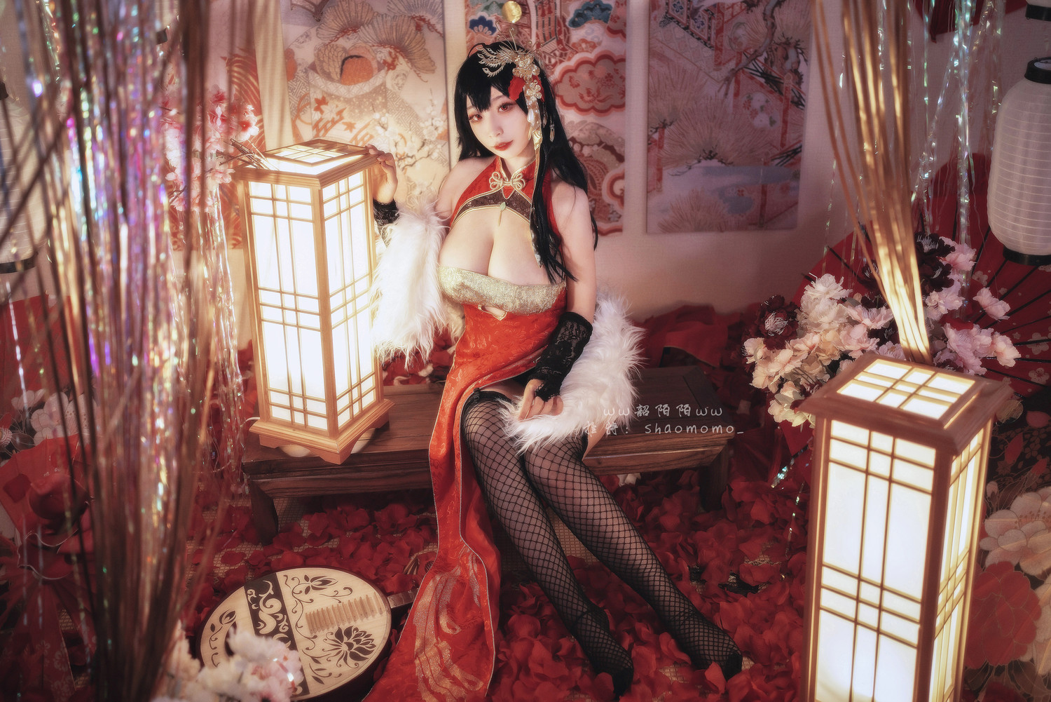 韶陌陌 - 大凤旗袍 [20P]