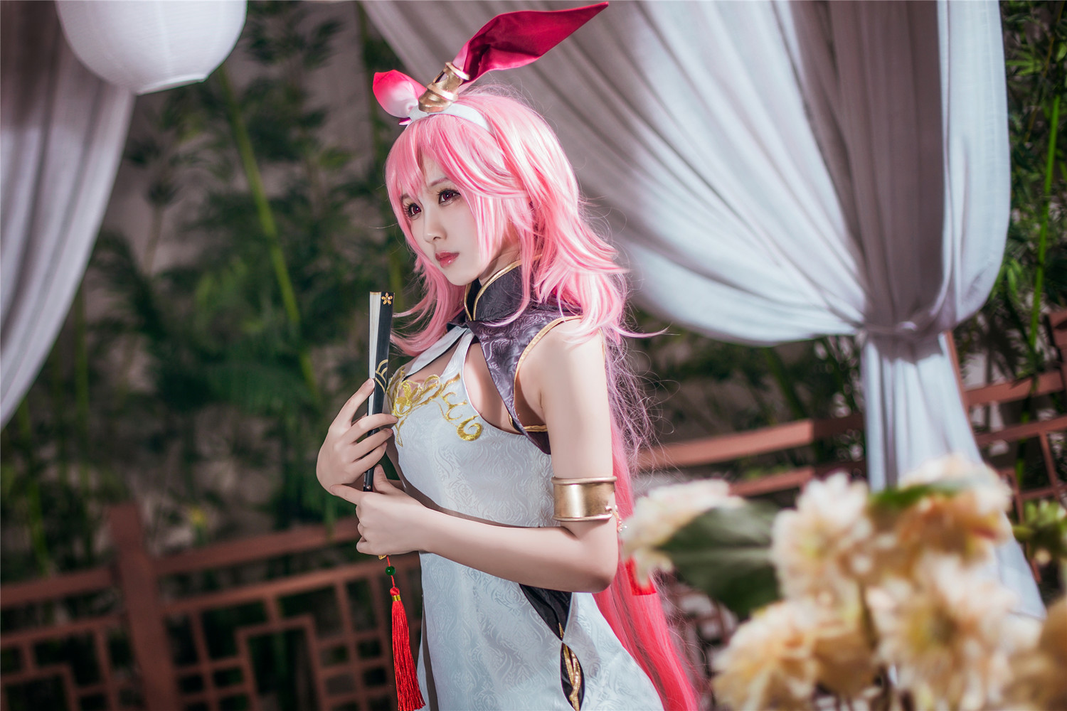 汐兔子 - 八重樱旗袍 [10P]