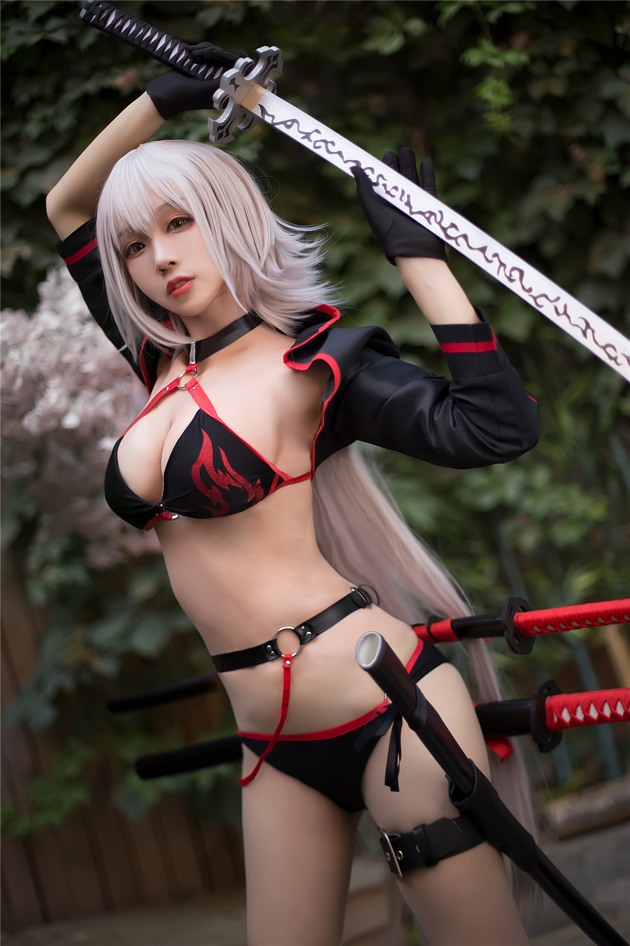 汐兔子 - 黑贞泳装 [11P]